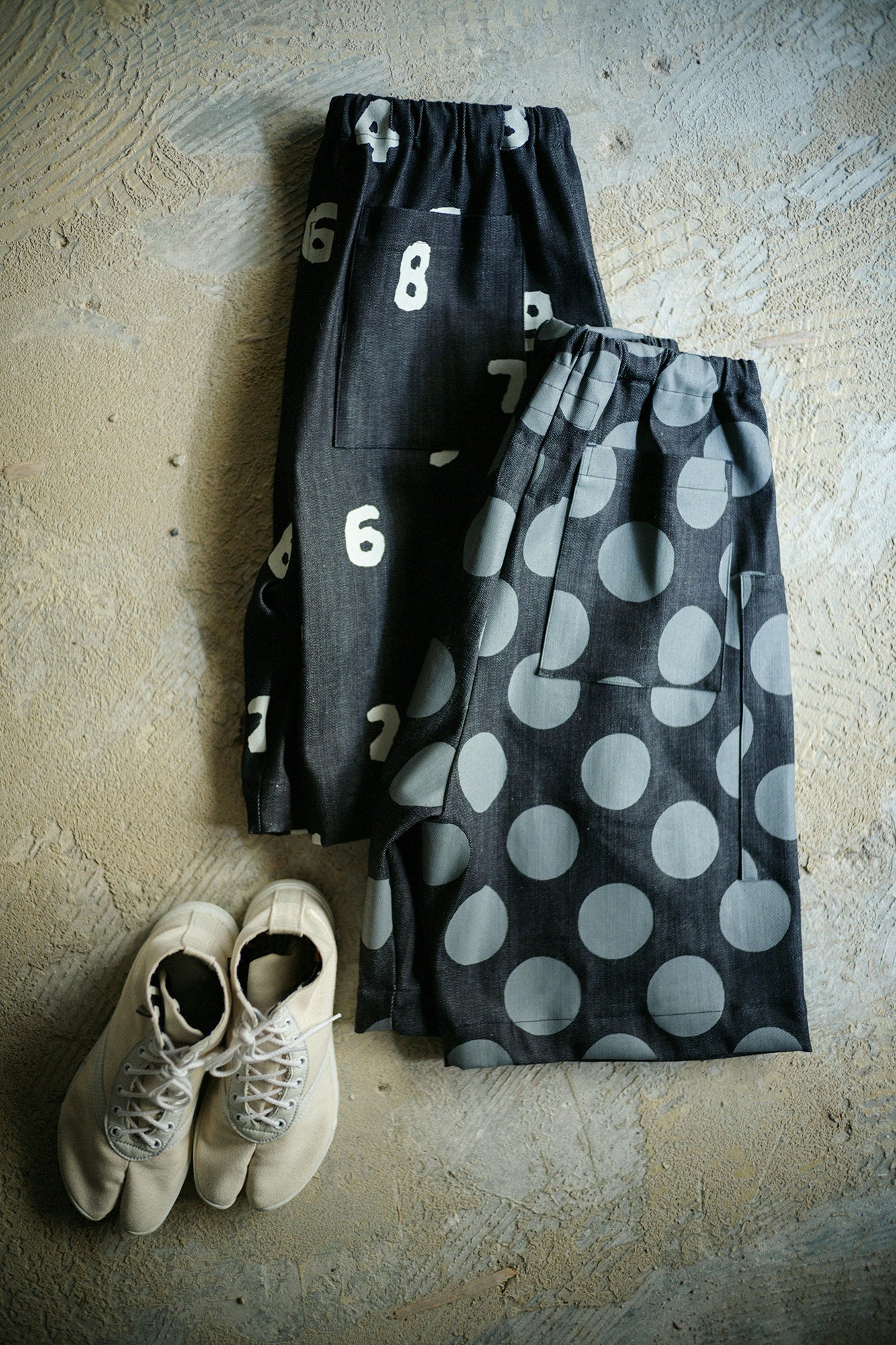 Stretch Denim BIKE Shorts/Indigo×SO-SU-U