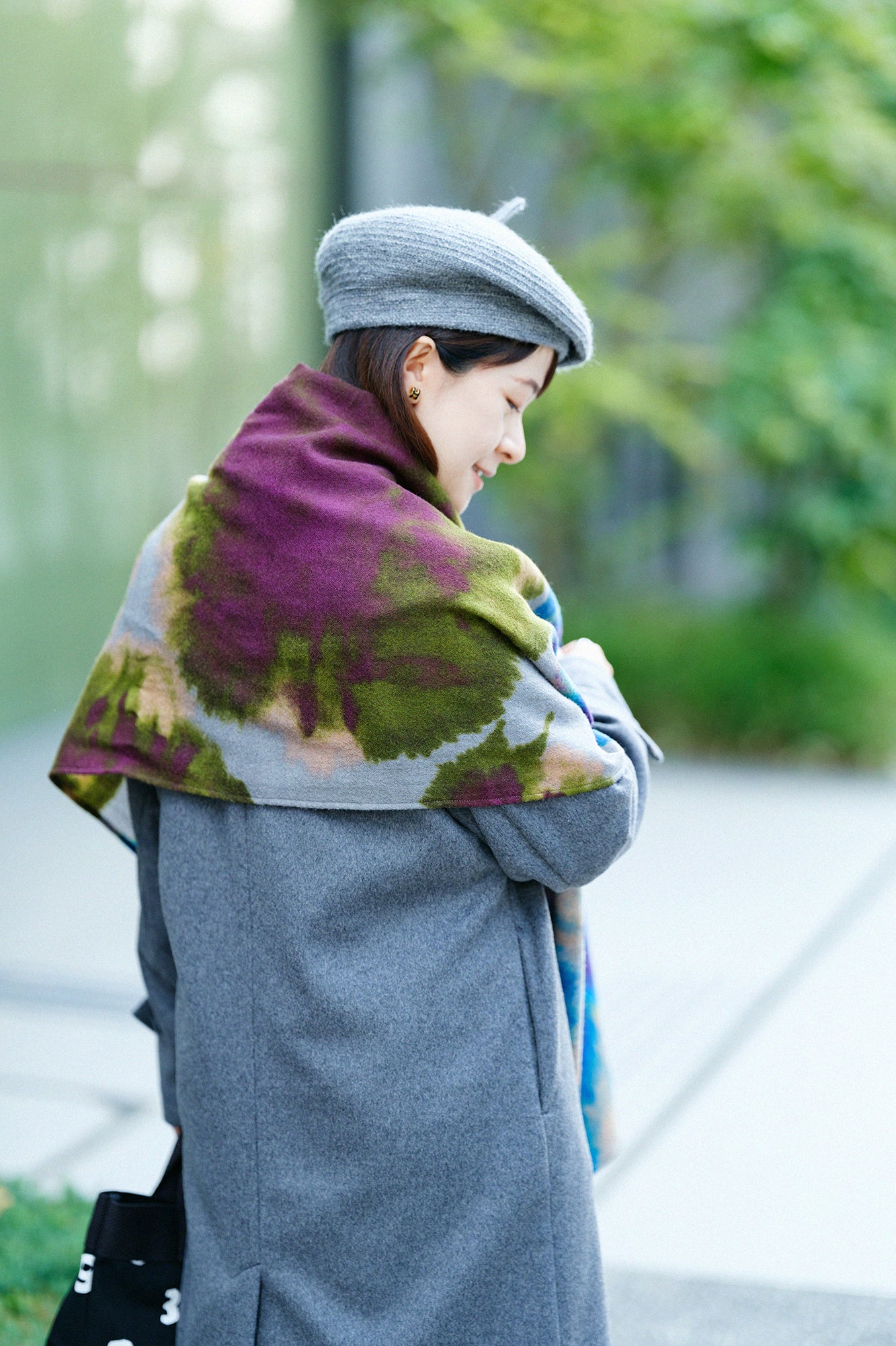 SOU・SOU×Hinata 二十重十四(はたえとおし)/孔雀青(くじゃくあお)