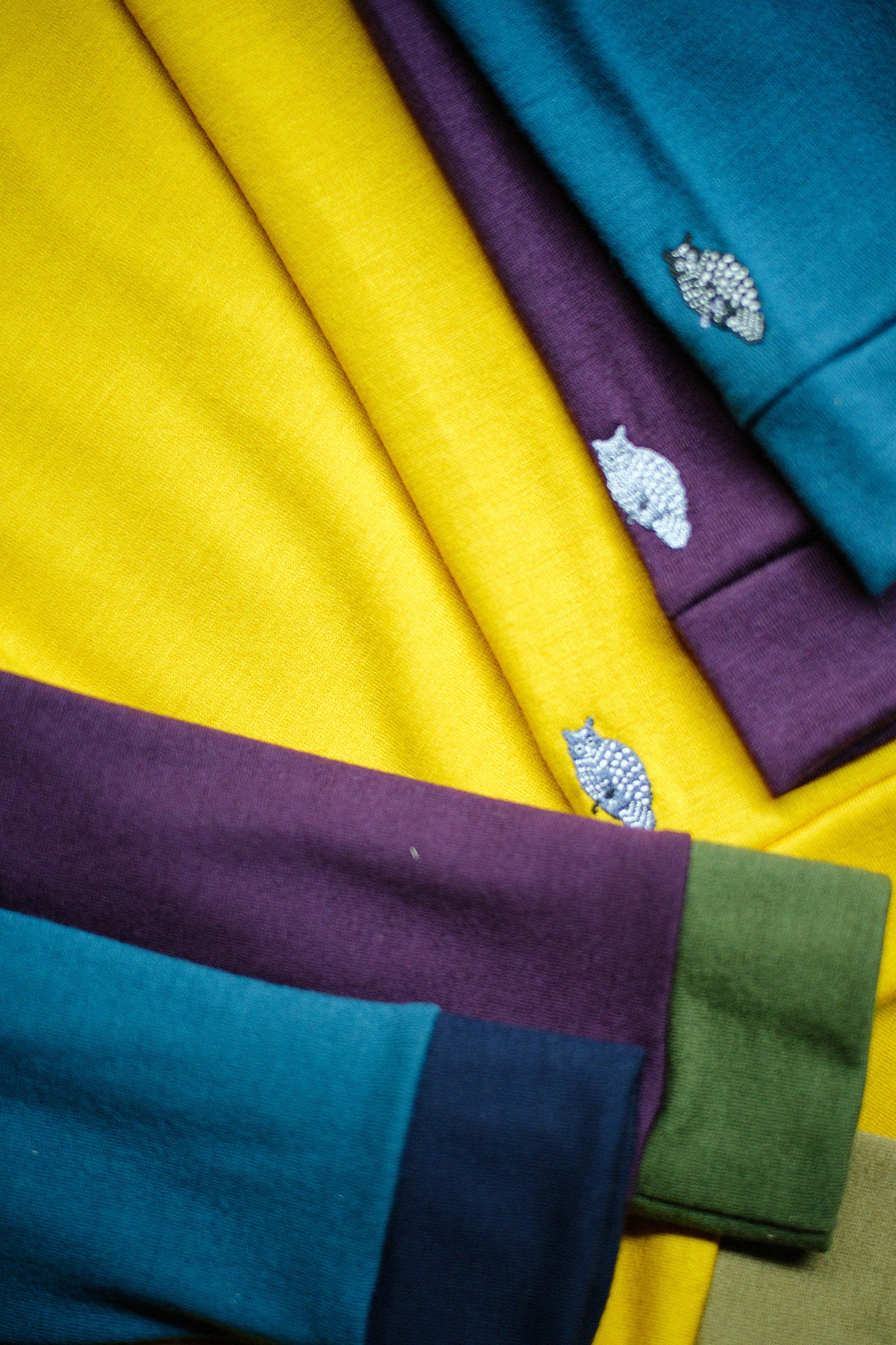 【預購】平針織 可洗羊毛 造型高領L/S長版上衣/紫藍色(※預計於12月9日左右發貨)