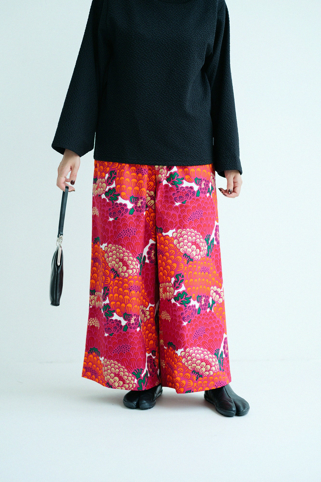 No.12 Canvas Wide-legged Pants / Kenran