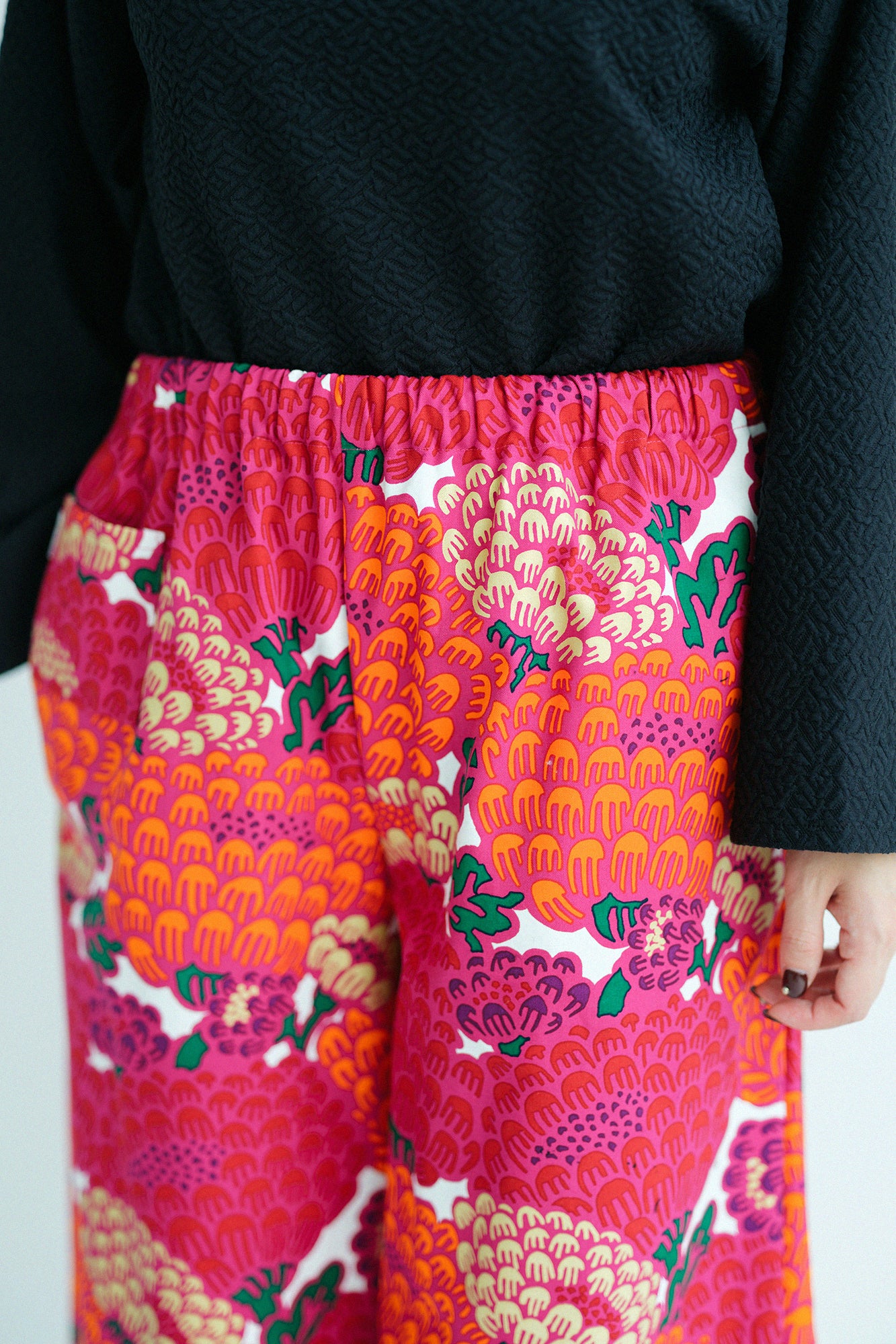 No.12 Canvas Wide-legged Pants / Kenran