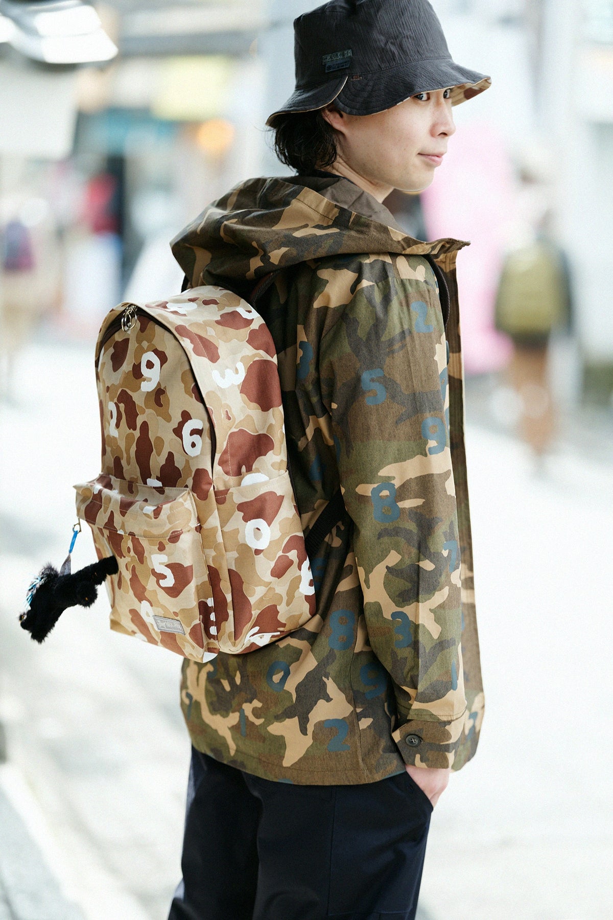 【3月10日頃発送予定】ダブルフェイス d. バックパック/duck hunter camo SO-SU-U ライトベージュ