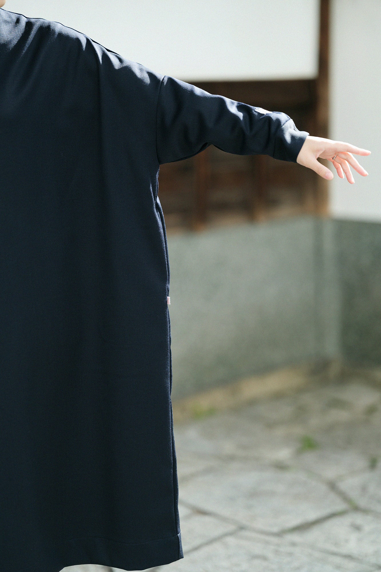 【預購】Alpinix 寬版洋裝/深藍(※預計於12月9日左右發貨)