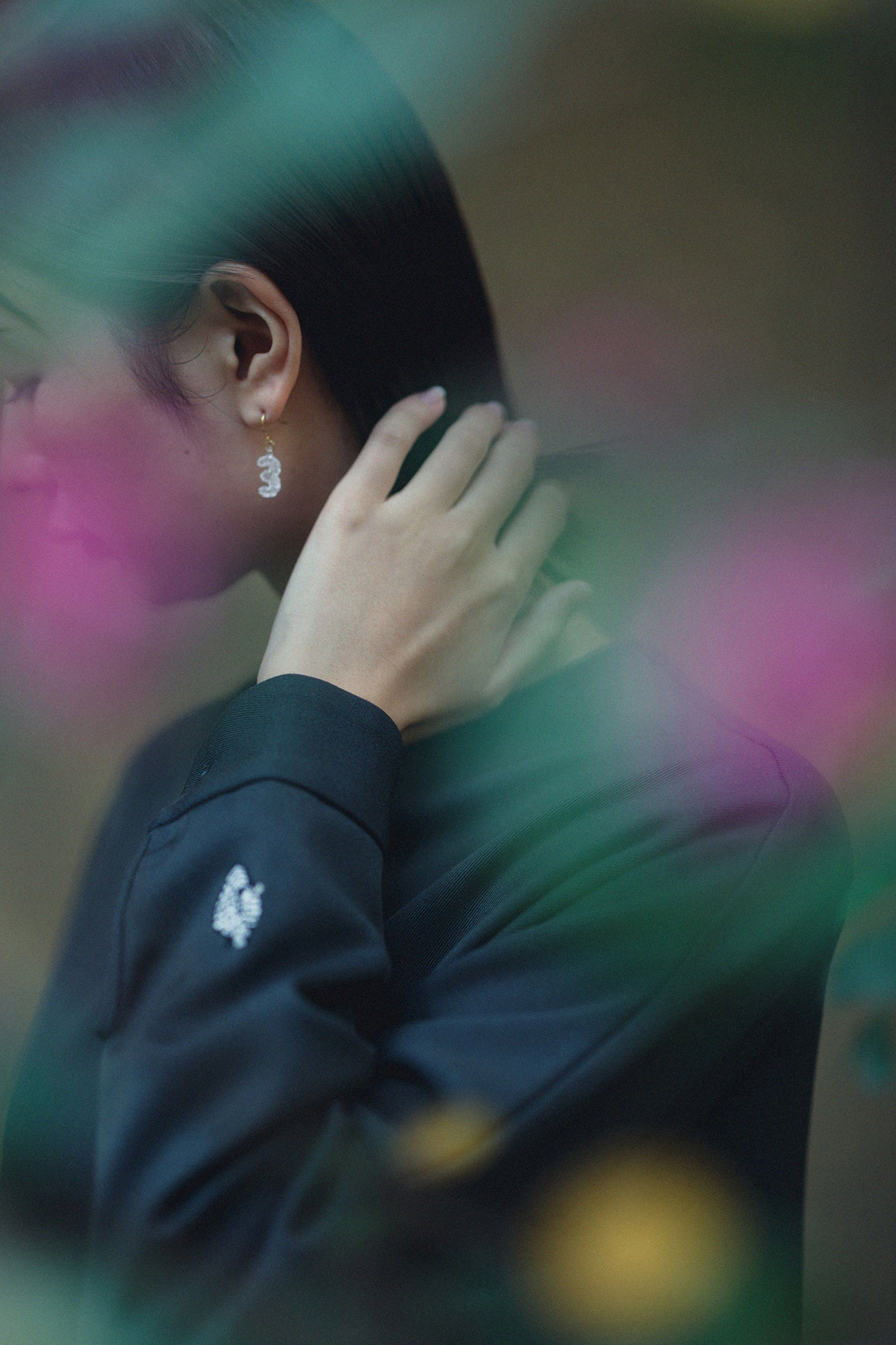 SOU・SOU×HARIO Lampwork Factory 耳環・夾式耳環(單個)/SO-SU-U 3