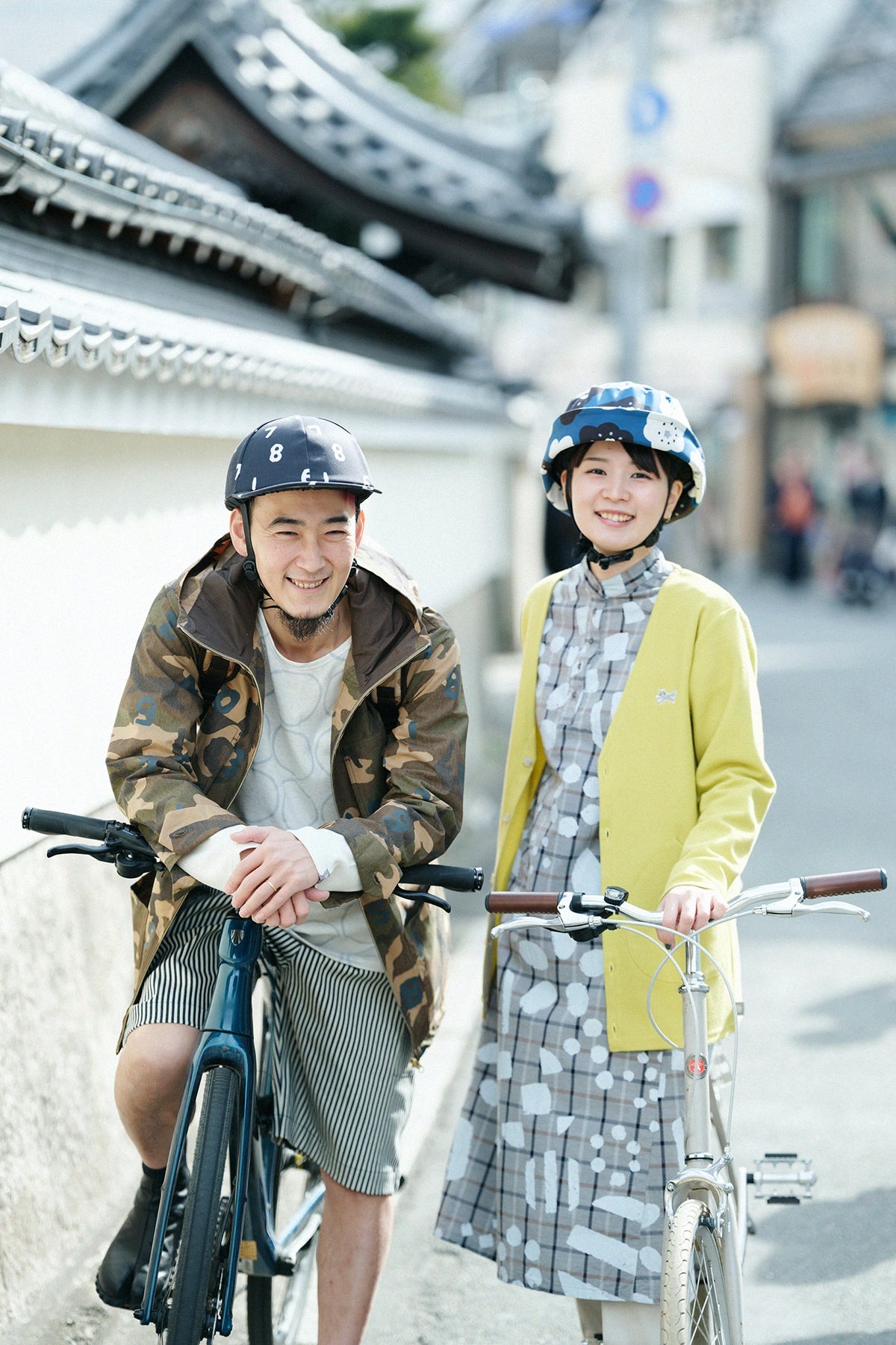 【3월 10일경 발송 예정】SOU・SOU×직물 캡형 헬멧/SO-SU-U