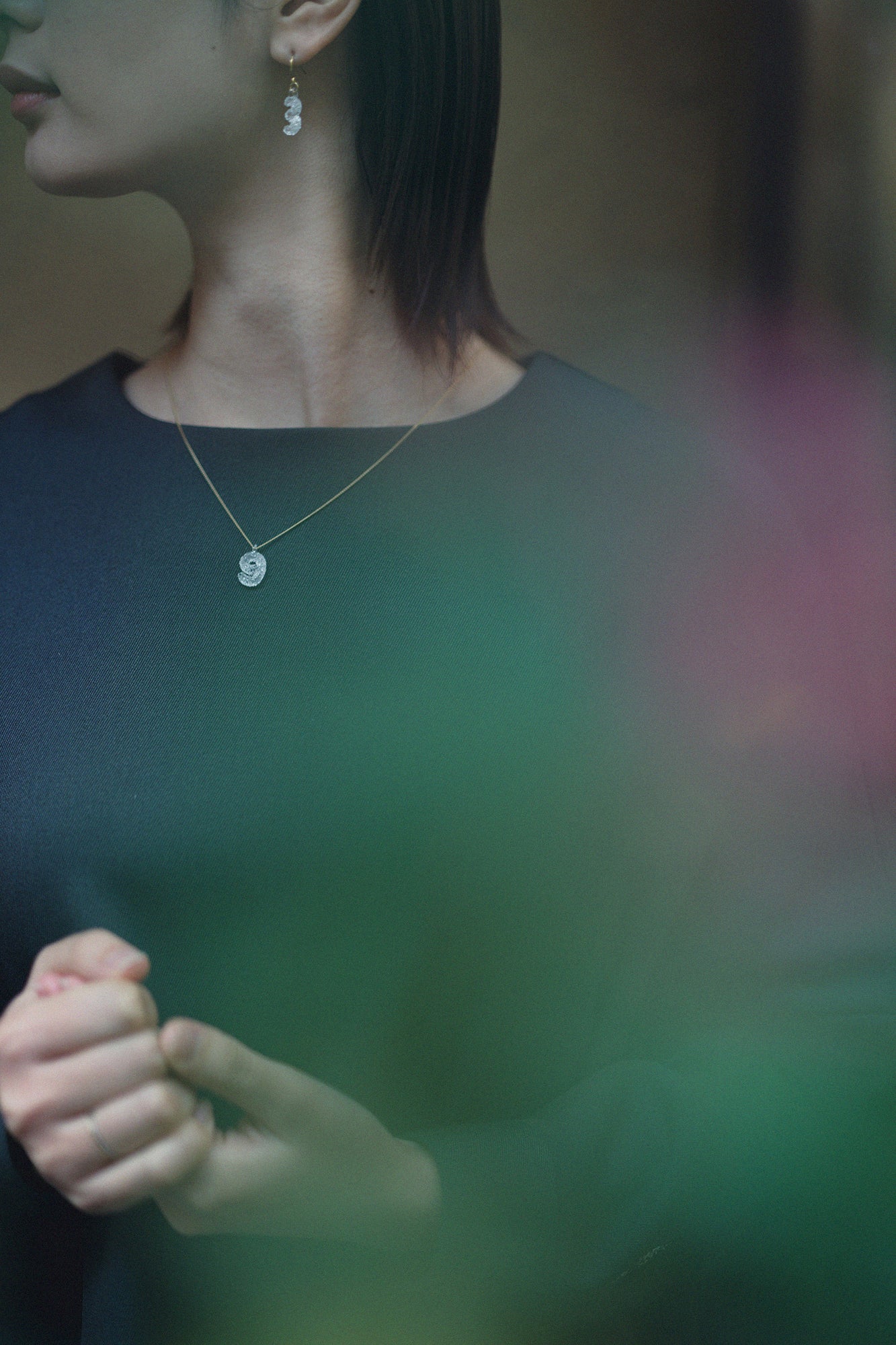 가마 파우치/SO-SU-U콘 검은색