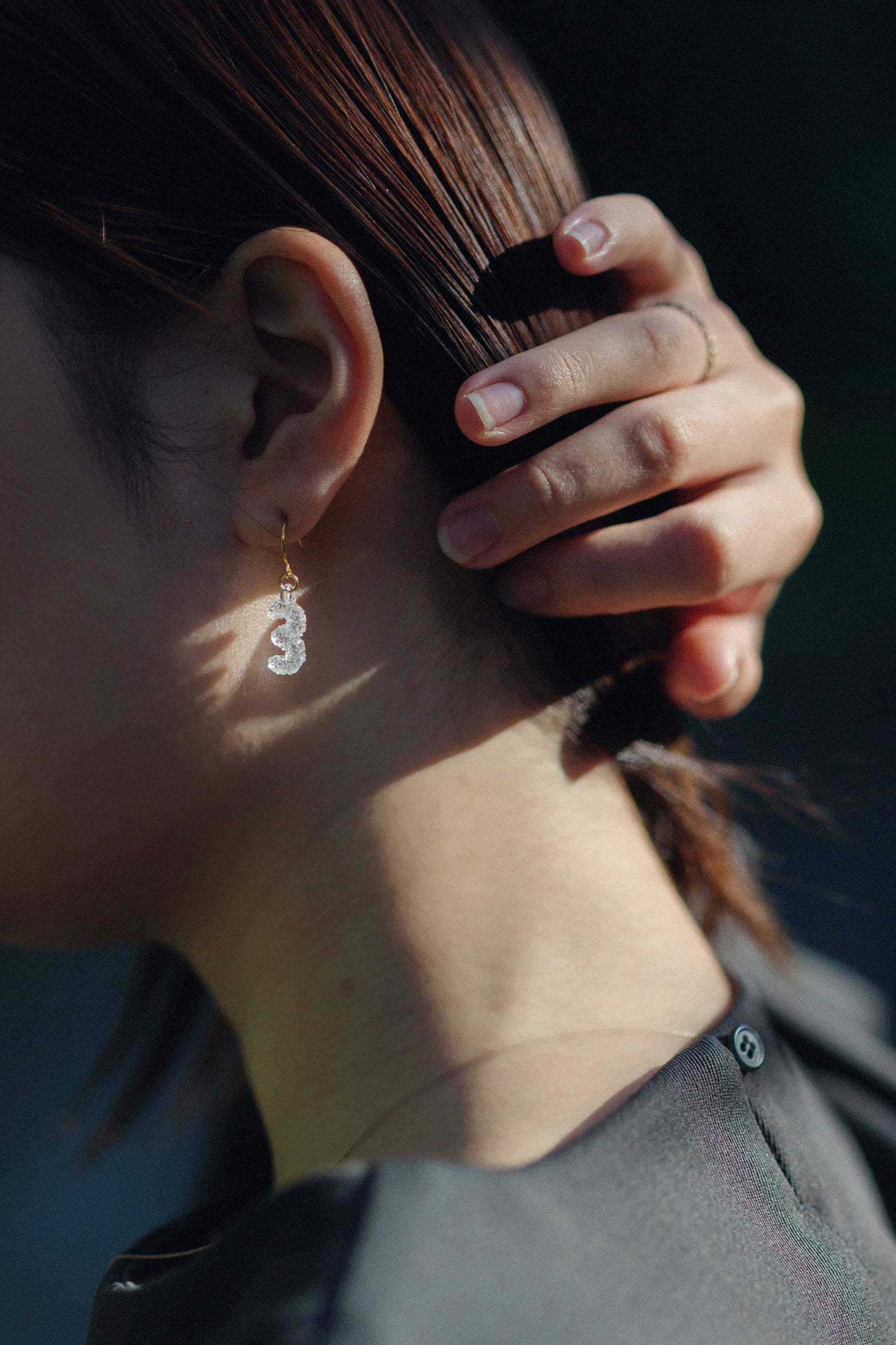 SOU・SOU×HARIO Lampwork Factory 耳環・夾式耳環(單個)/SO-SU-U 3