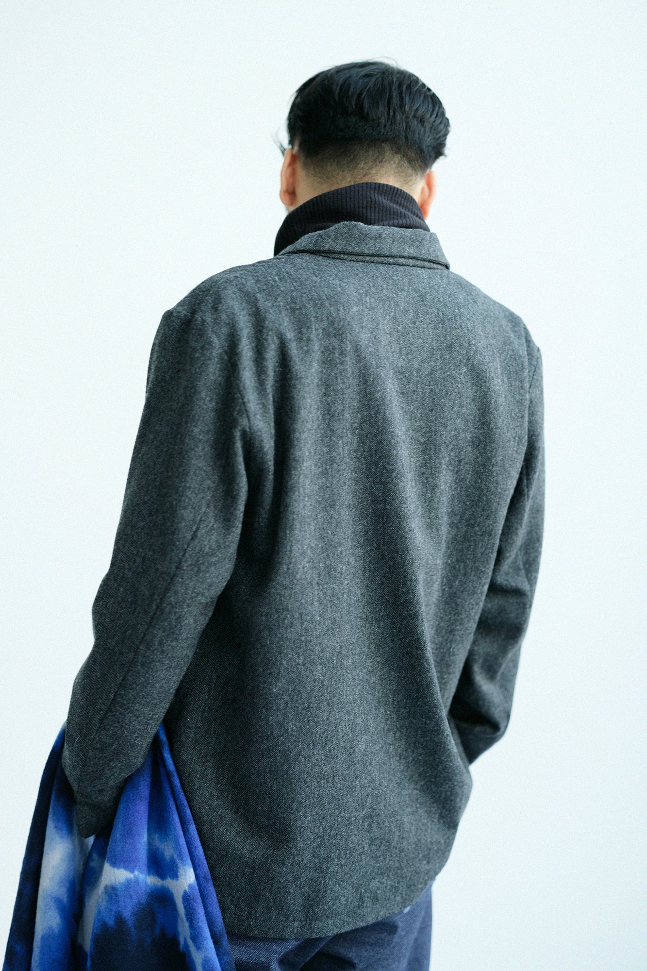 【Pre-order】CORDURA® Combat Wool Collar Jacket/Heather Dark Grey(※Scheduled to be shipped around Dec 9)