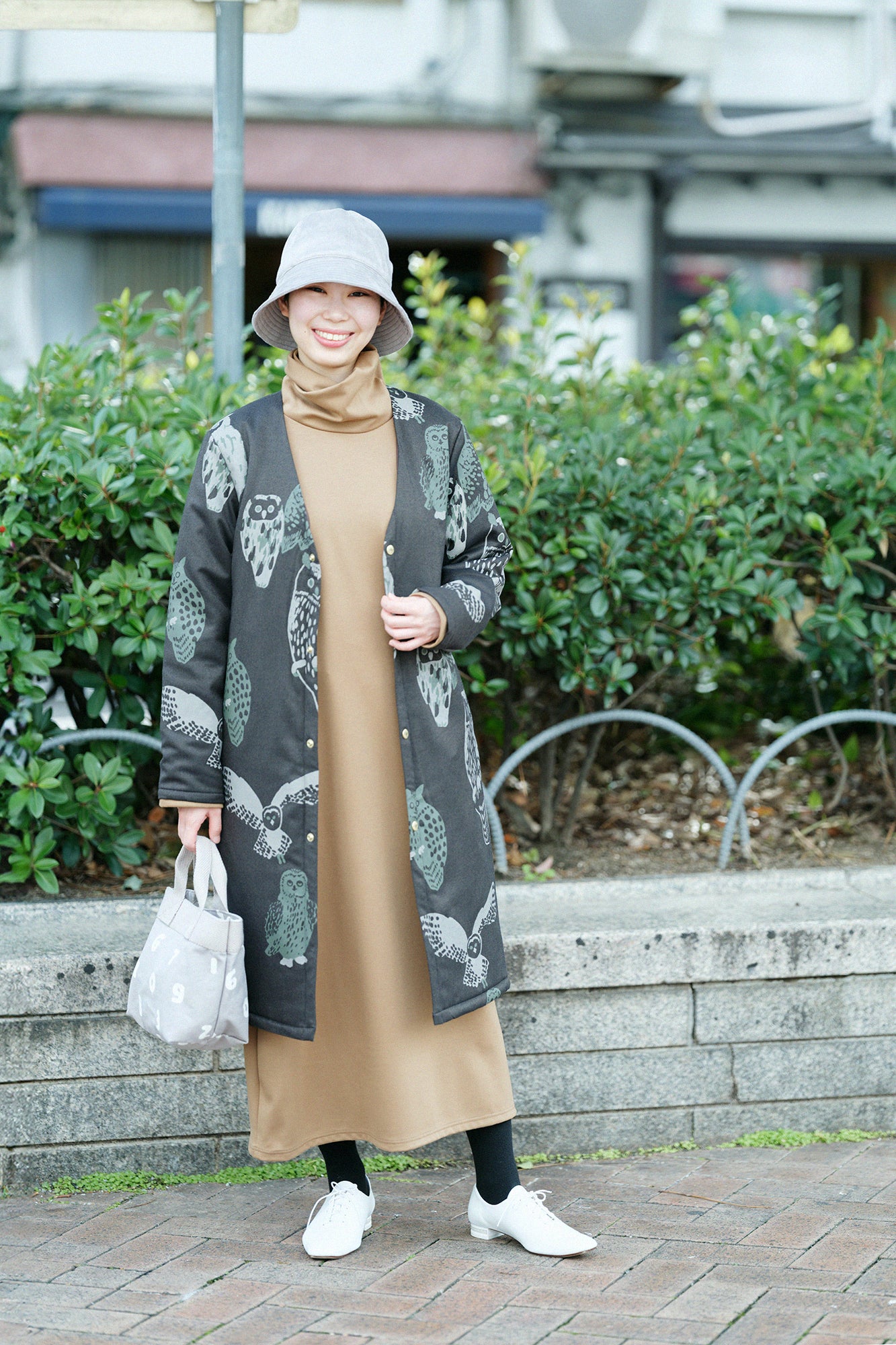 【預購】仿麂皮 Metro Hat/玫瑰灰×SO-SU-U十數 昆(※預計於12月9日左右發貨)