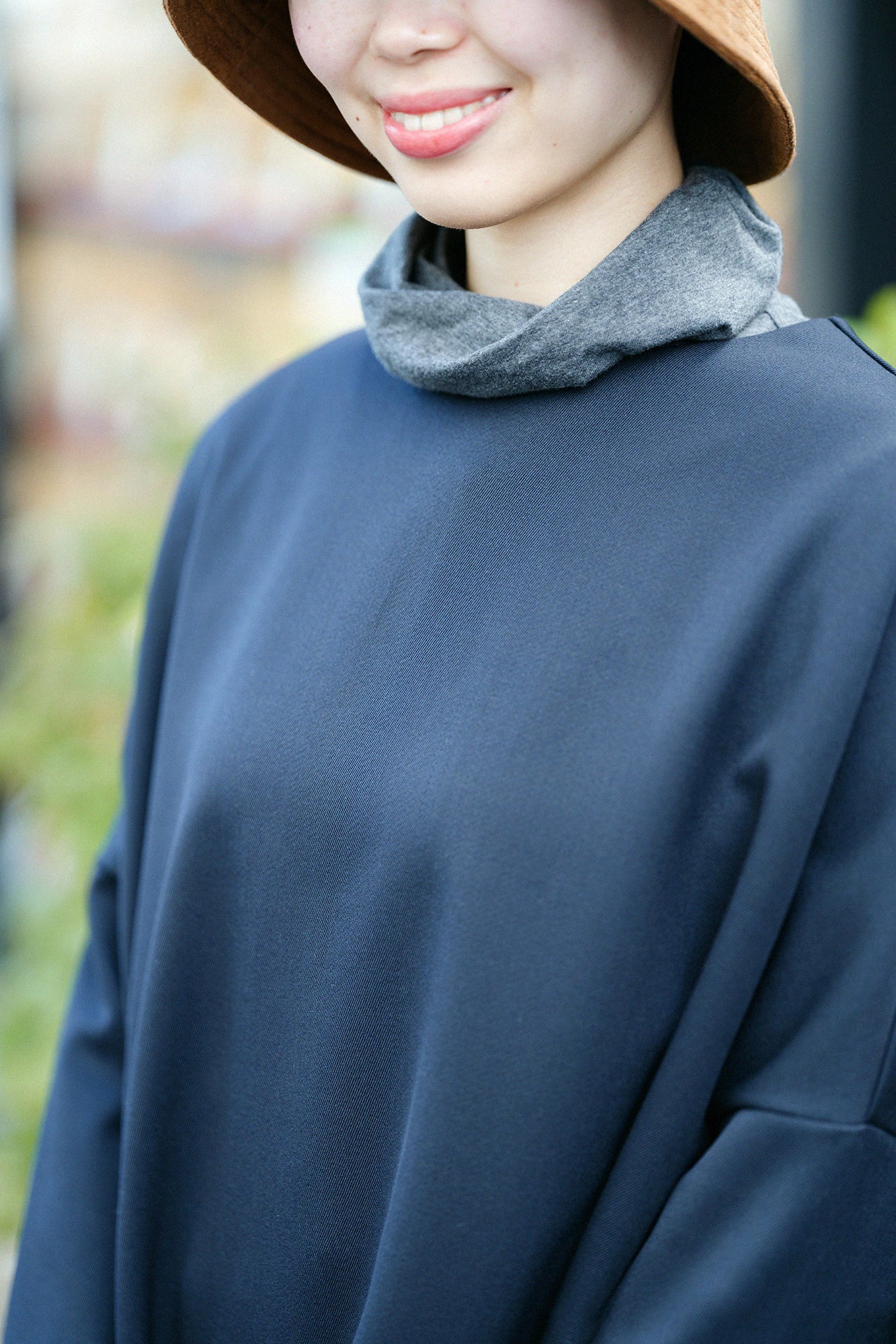 【預購】Alpinix 寬版上衣/深藍(※預計於12月9日左右發貨)