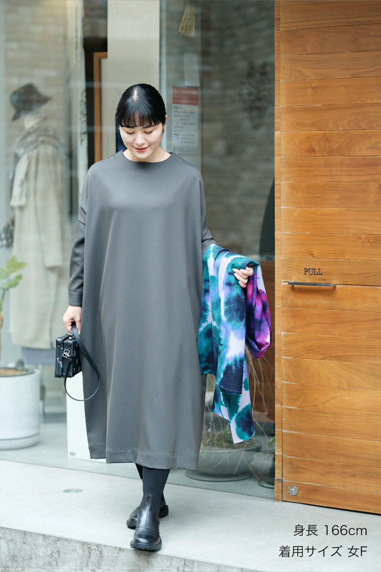 【Pre-order】Alpinix Largo One-piece Dress Maxi Length/Dark Olive Green(※Scheduled to be shipped around Dec 9)