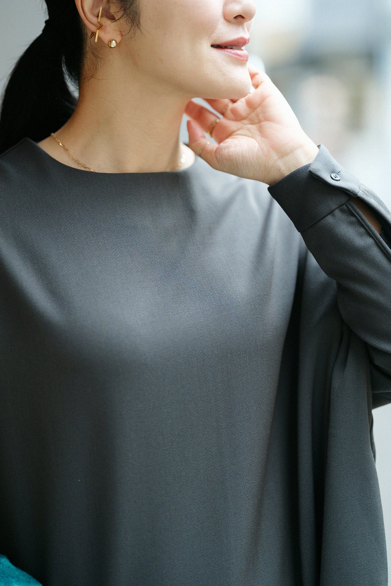 【Pre-order】Alpinix Largo One-piece Dress Maxi Length/Dark Olive Green(※Scheduled to be shipped around Dec 9)