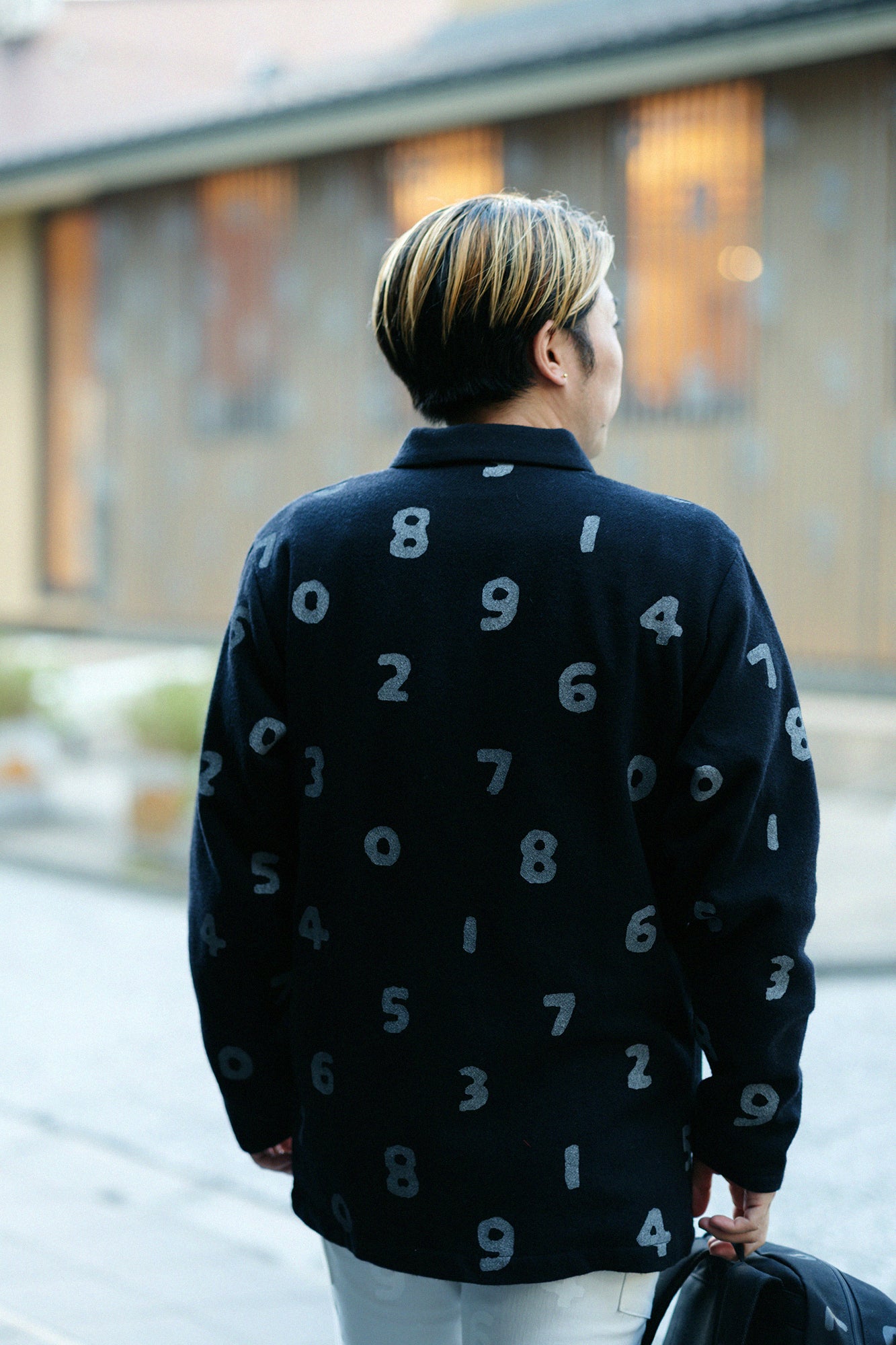 CORDURA® Combat Wool Cardigan with Collar/SO-SU-U Navy