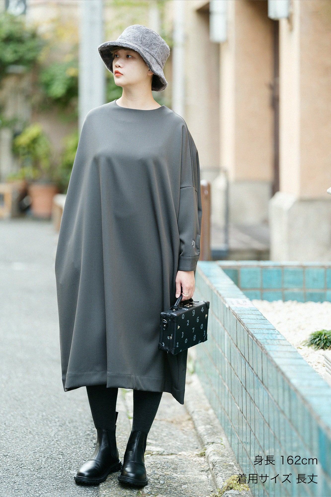 【Pre-order】Alpinix Largo One-piece Dress/Dark Olive Green(※Scheduled to be shipped around Dec 9)