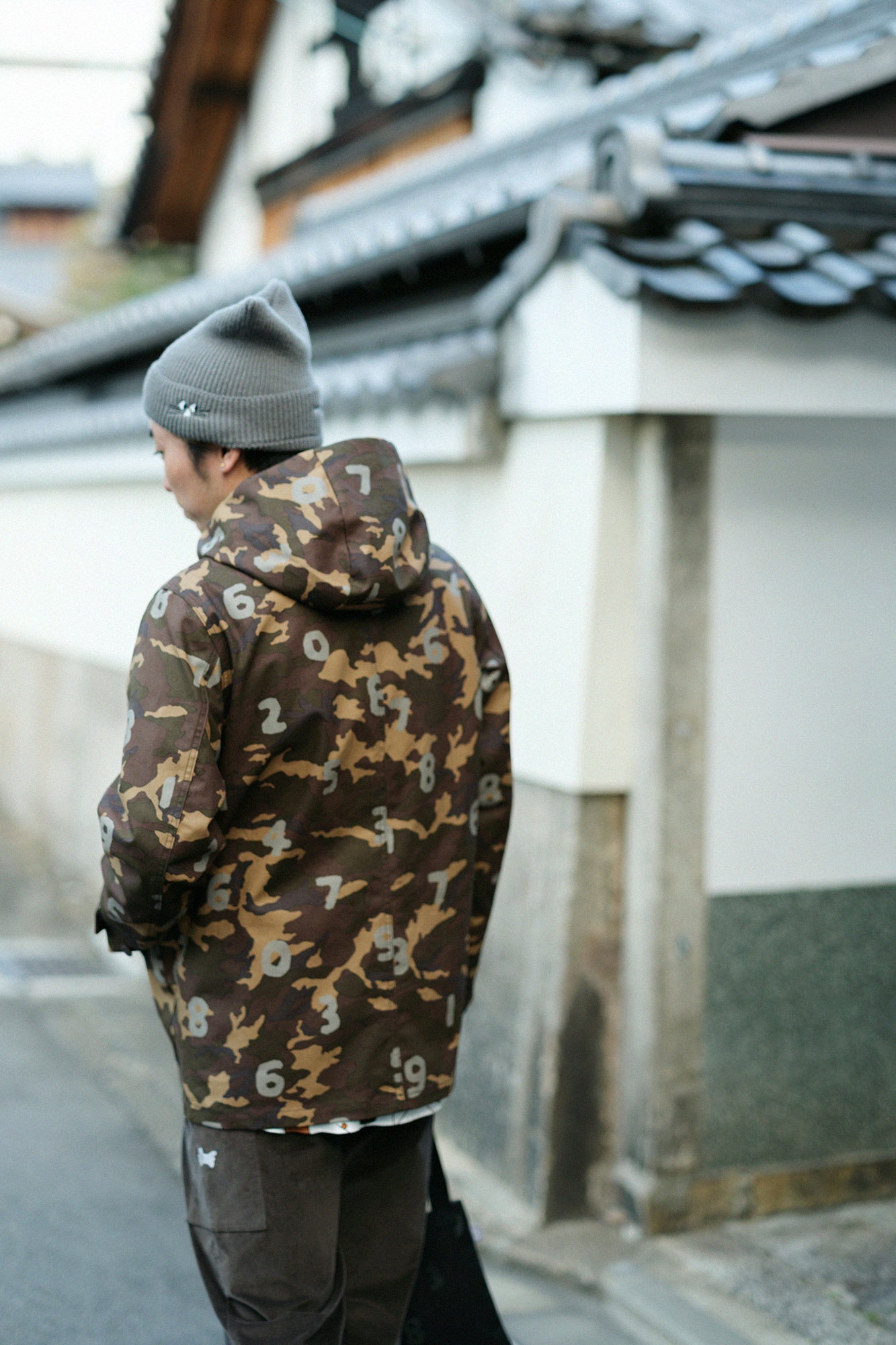 Waterproof Mountain Parka/camo SO-SU-U Olive Brown
