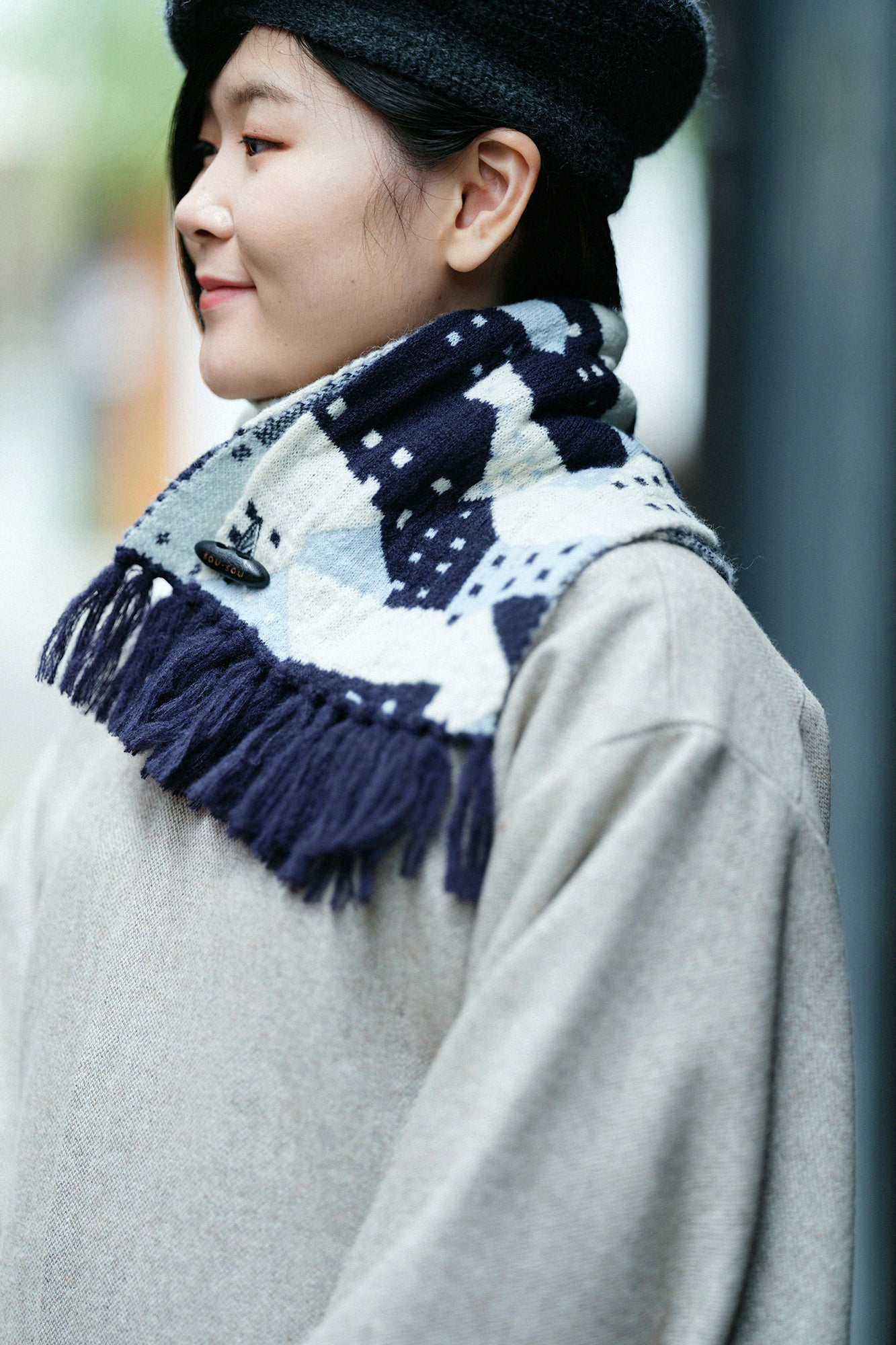 SOU・SOU× moonbat 소우아미에리(Souamieri)/북쪽나라 남색