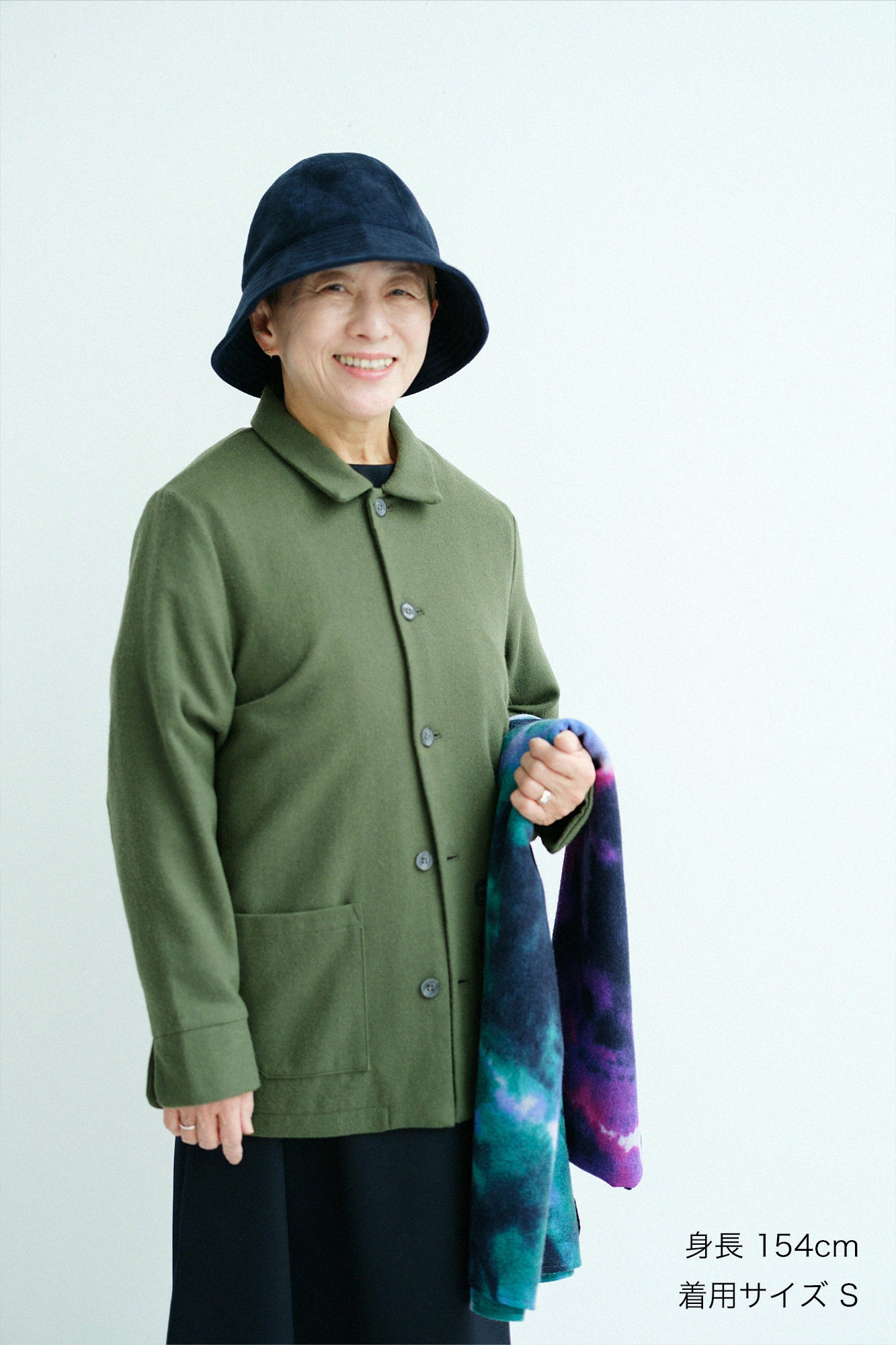 【預購】CORDURA® 耐磨羊毛 有領夾克/苔色(※預計於12月9日左右發貨)