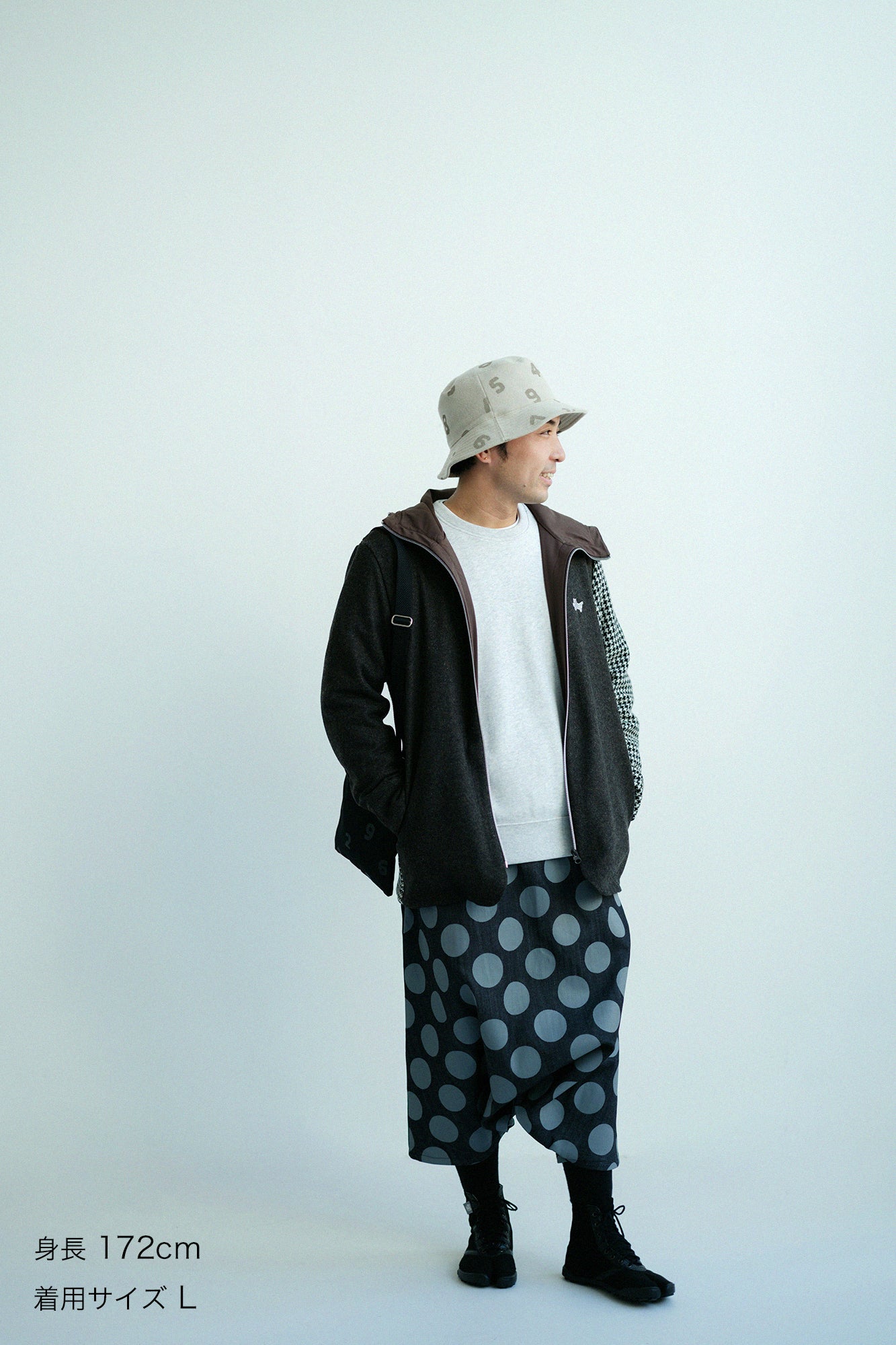 Stretch Denim Sarouel Pants/KPD Indigo