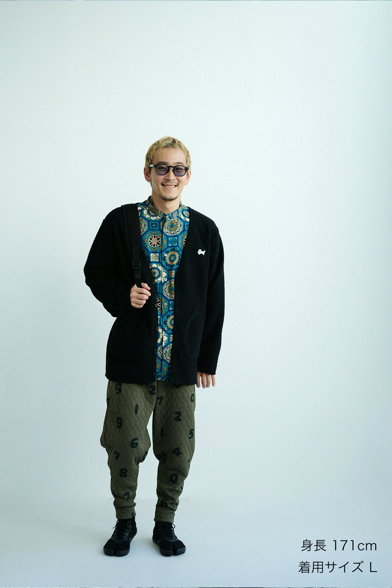 【◯预购】义大利毛绒针织V领L/S外套/黑色(※预计于12月2日左右发货)