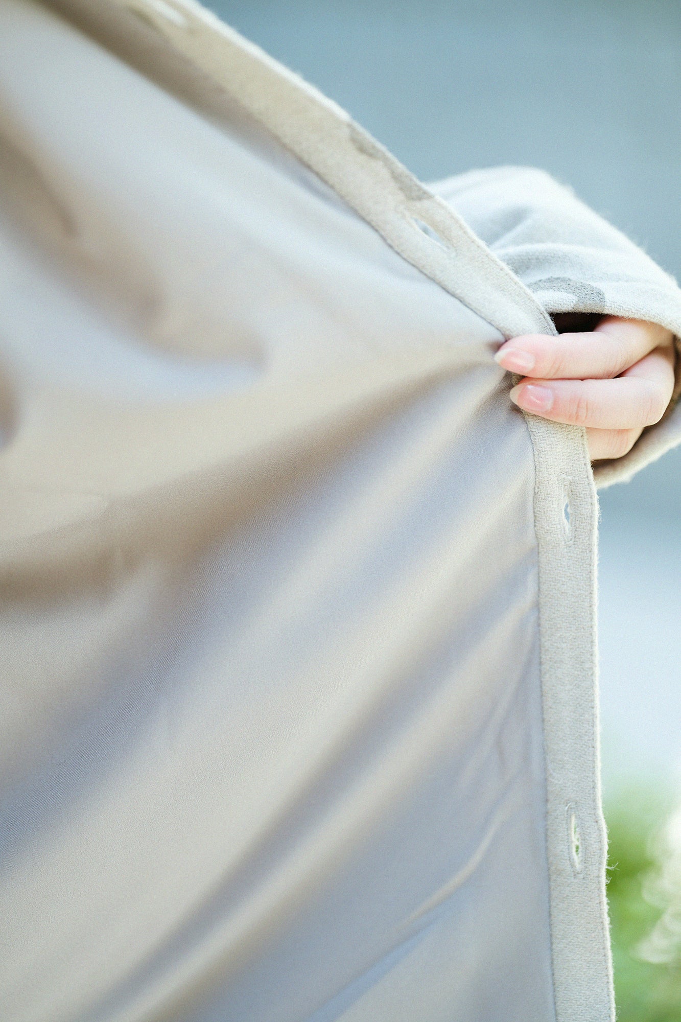 【◯预购】CORDURA®康巴特羊毛附领子外套/SO-SU-U十数象牙色(※预计于12月2日左右发货)