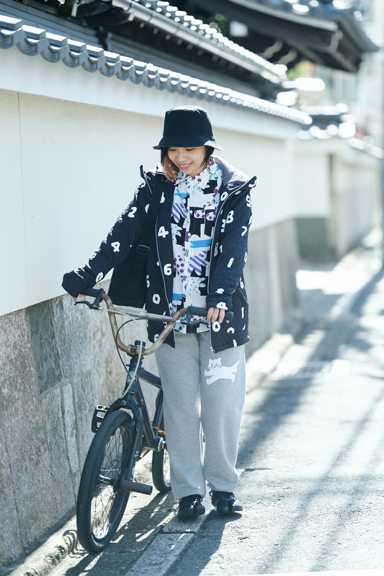 高島縮 20/20 シャツ/はずむ