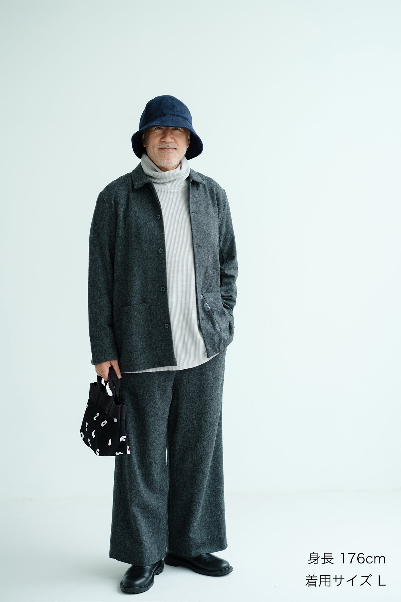 【Pre-order】CORDURA® Combat Wool Collar Jacket/Heather Dark Grey(※Scheduled to be shipped around Dec 9)