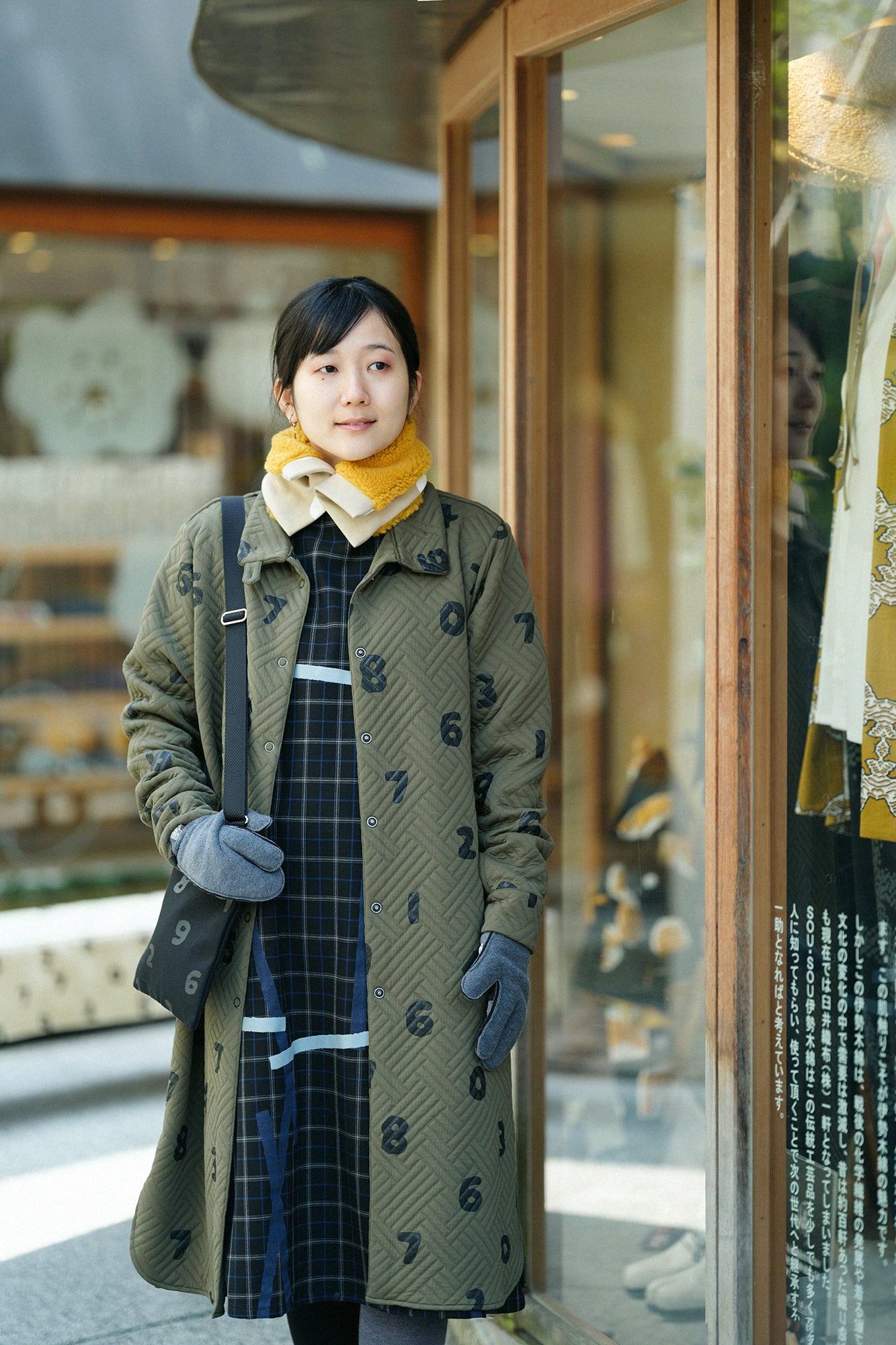 3 Fingers Gloves touch/Charcoal