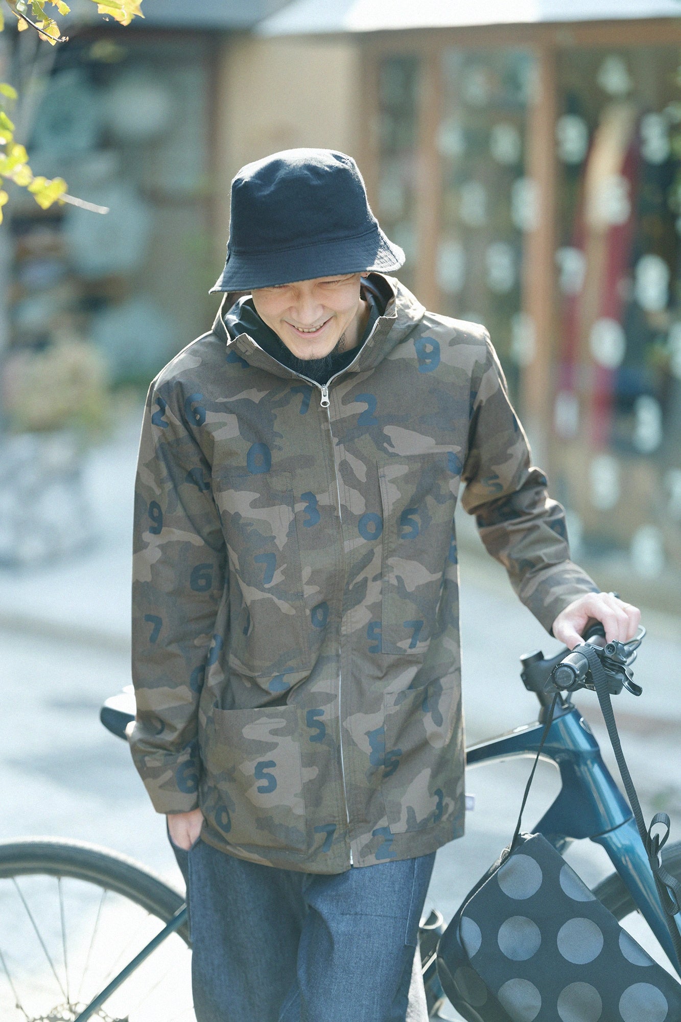 【Ships around Mar 10】Damp-proof DEPO Hoodie/camo SO-SU-U Dark Olive Green