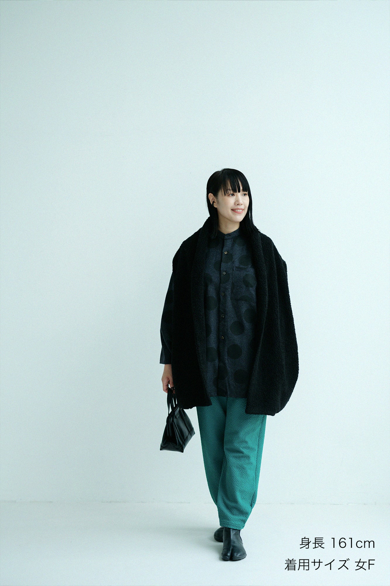 Dual-layered Jacquard Workers Pants/ Peacock Green