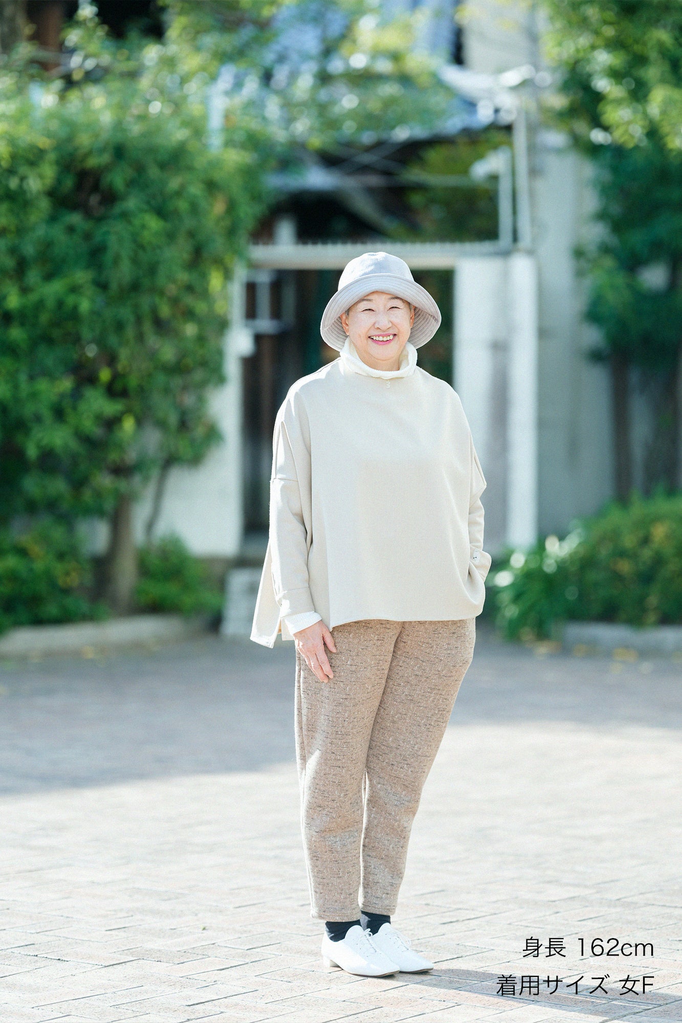 【Pre-order】Alpinix Largo Blouse/Ivory(※Scheduled to be shipped around Dec 9)