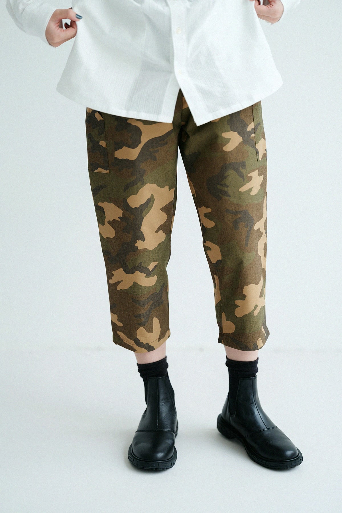 【3월 10일경 발송 예정】덤프루프 BIKE 스테테코/camo 오카
