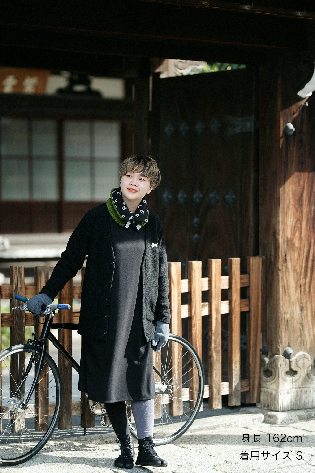 【◯预购】义大利毛绒针织V领L/S外套/黑色(※预计于12月2日左右发货)