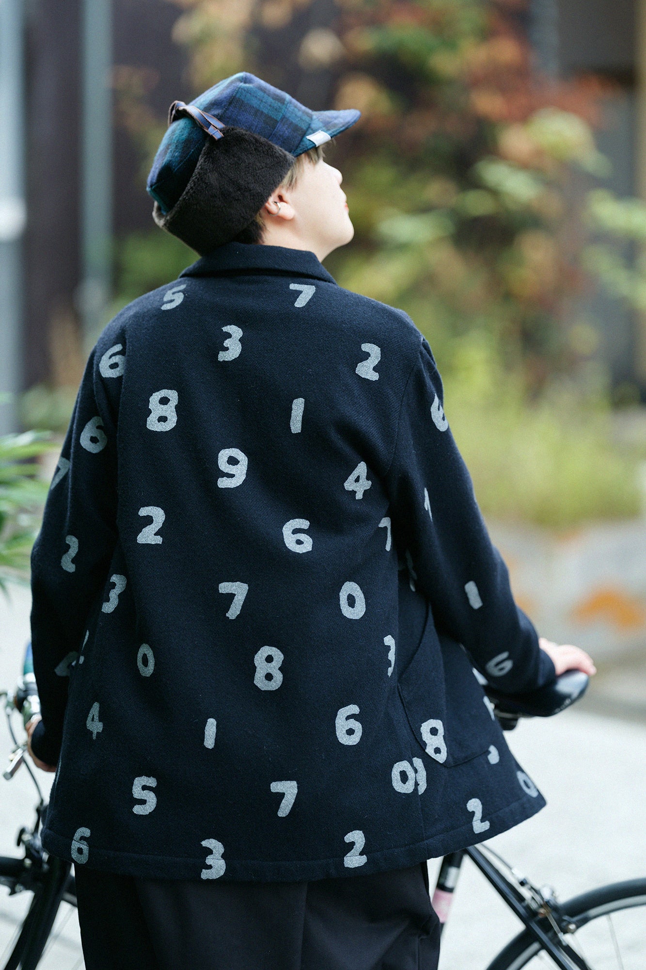 CORDURA® Combat Wool Cardigan with Collar/SO-SU-U Navy