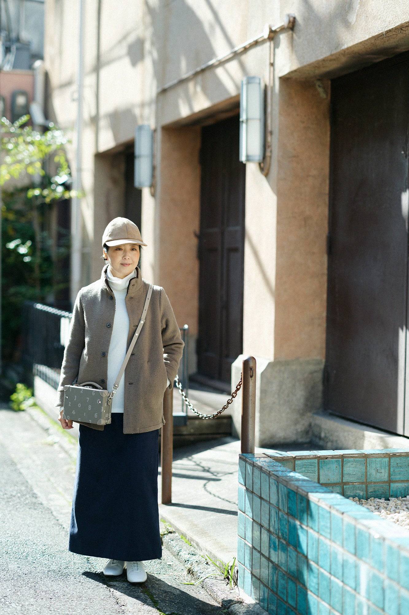 【預購】仿麂皮 鴨舌帽/淡棕色×SO-SU-U十數 昆(※預計於12月9日左右發貨)