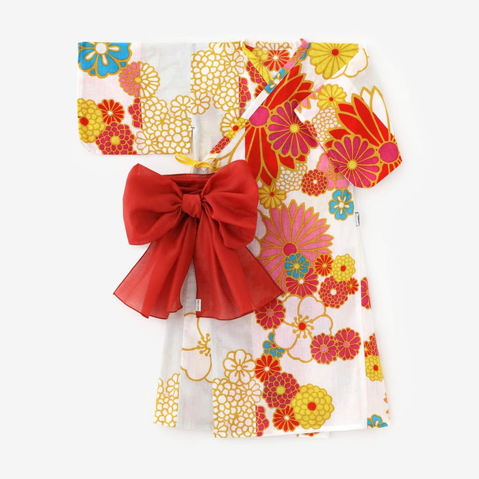 いせもめん ゆかたびら（兵児帯付き）