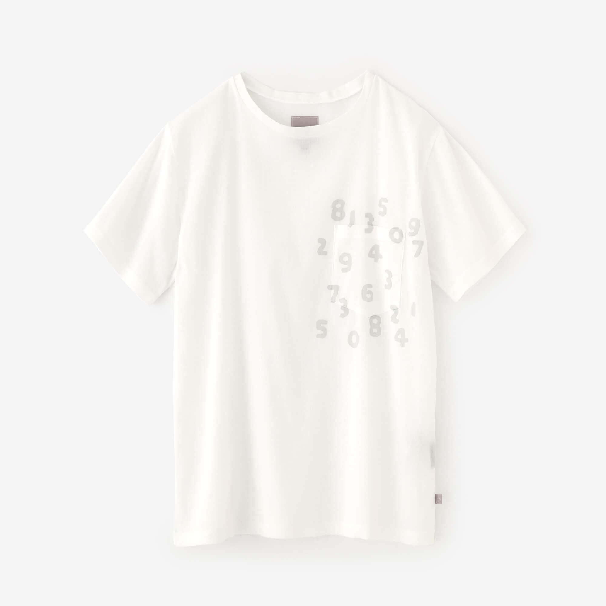 高島縮 半袖 ポケットTシャツ