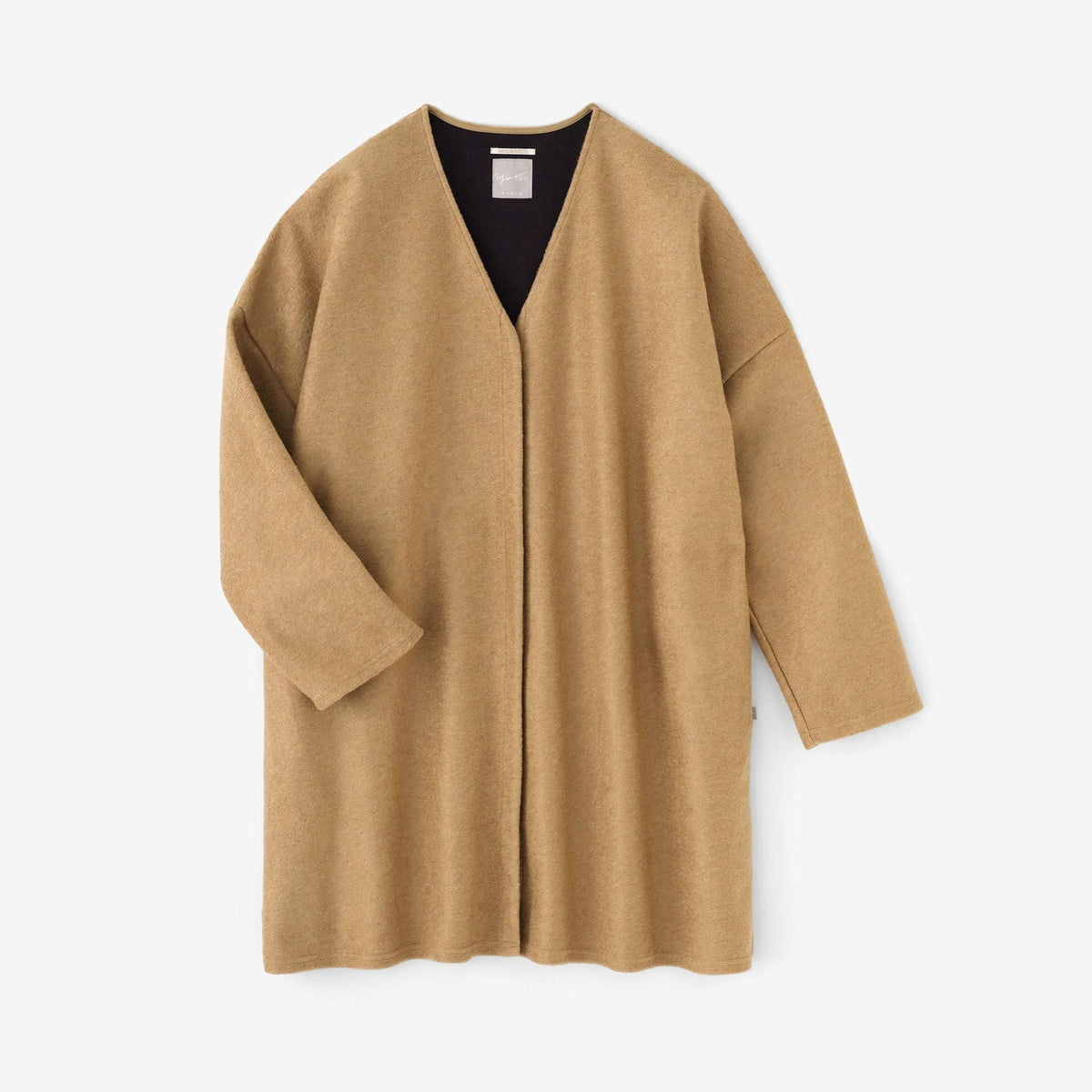 Vネック ライトチュニックコート