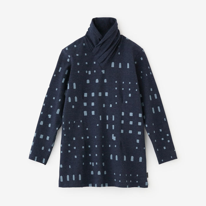 交編天竺 衿巻ジバン 長丈 さざれ形