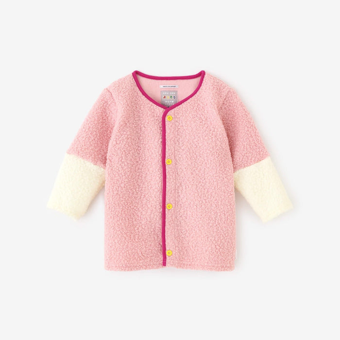 ボア ちがいそでカーディガン