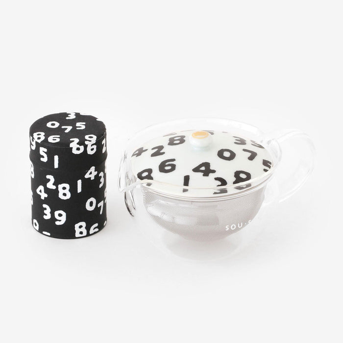 SOU・SOU×宇治田原製茶場 ガラス急須＆茶缶セット