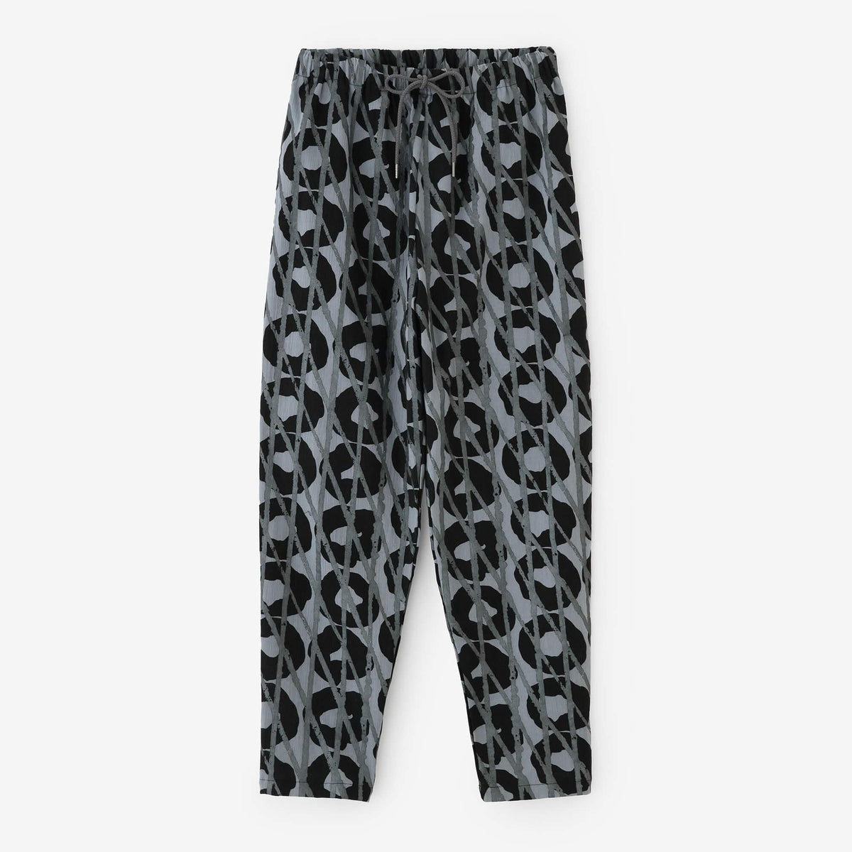 高島縮 イージーテーパードパンツ