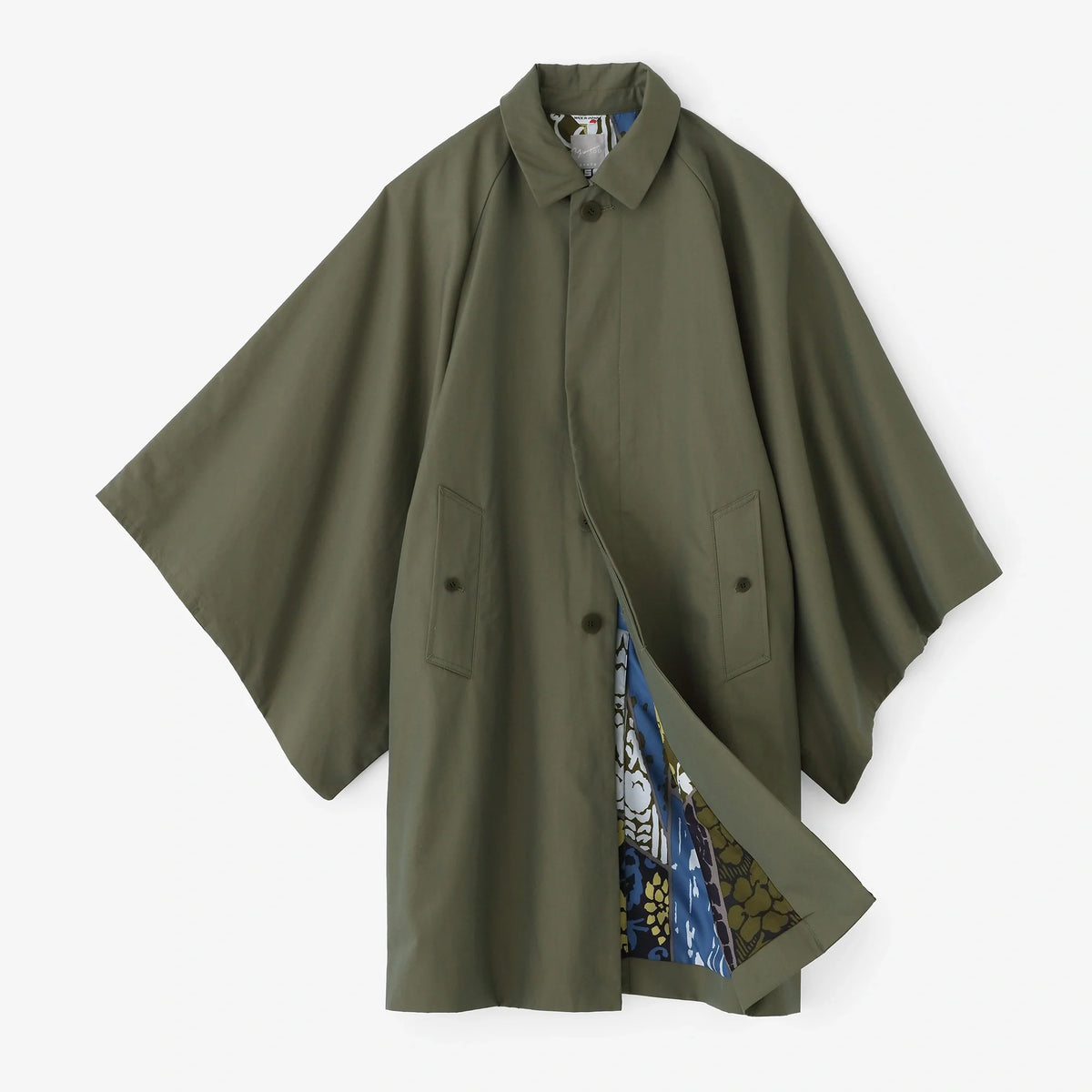 角袖ステンカラーコート