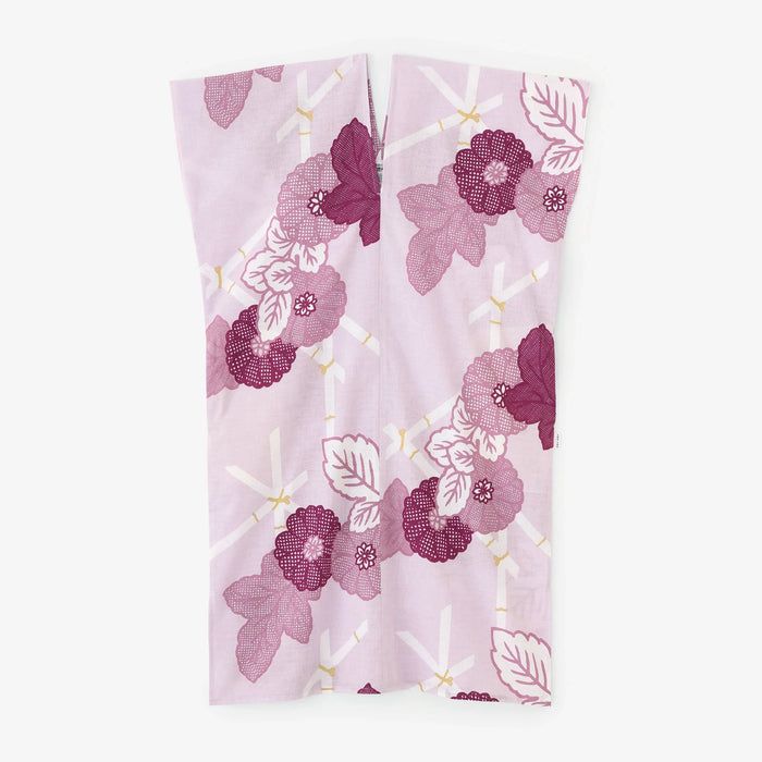 Isemomen otton Bun Rectangular Dress Split Joint