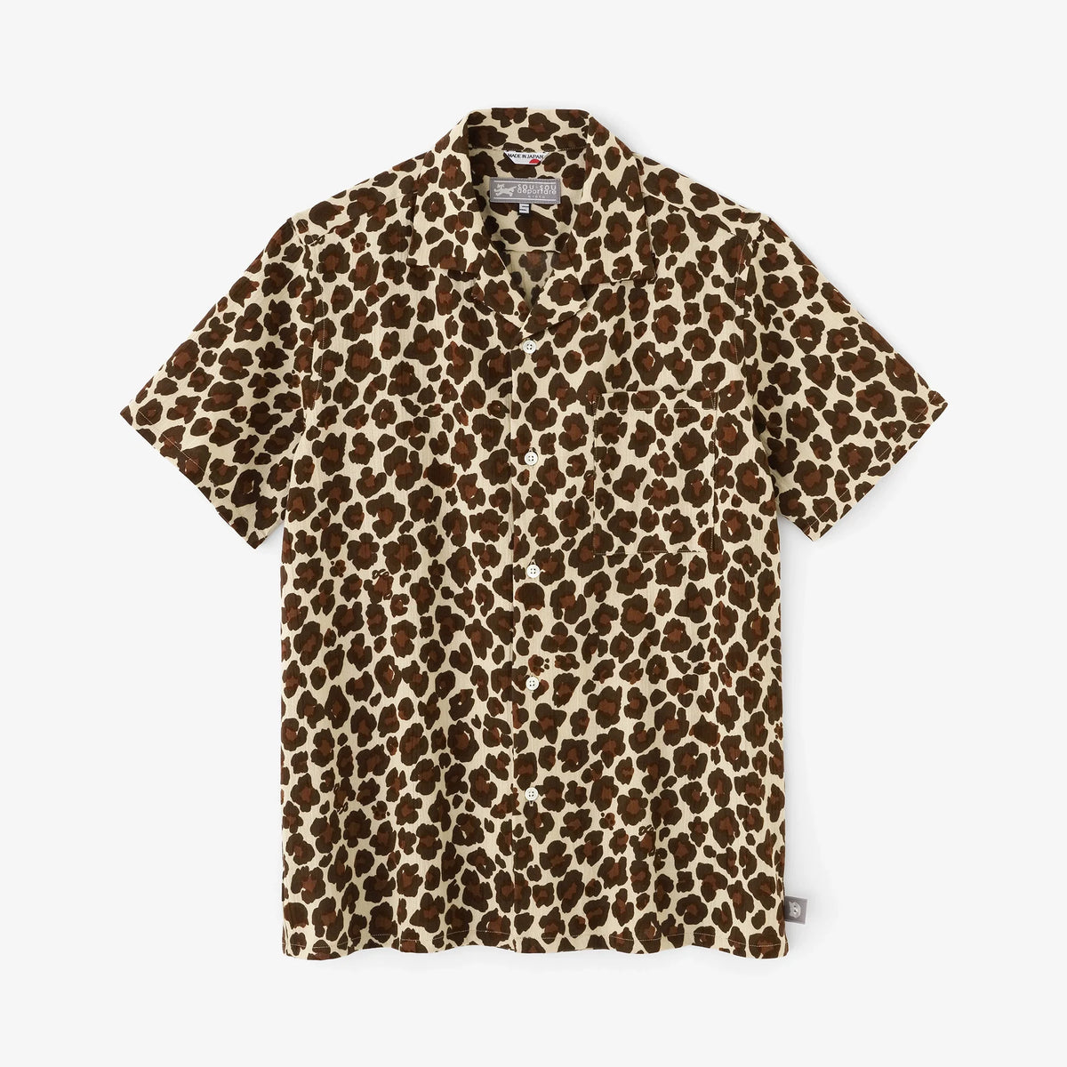 mamekurogouchi ミンサー織 オープンカラーシャツ mame kurogouchi(マメクロゴウチ) 22SSViscose Hemp Round Shirt長袖