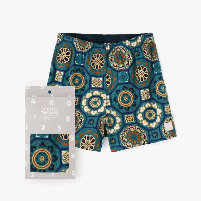 高島縮 テキスタイルトランクス