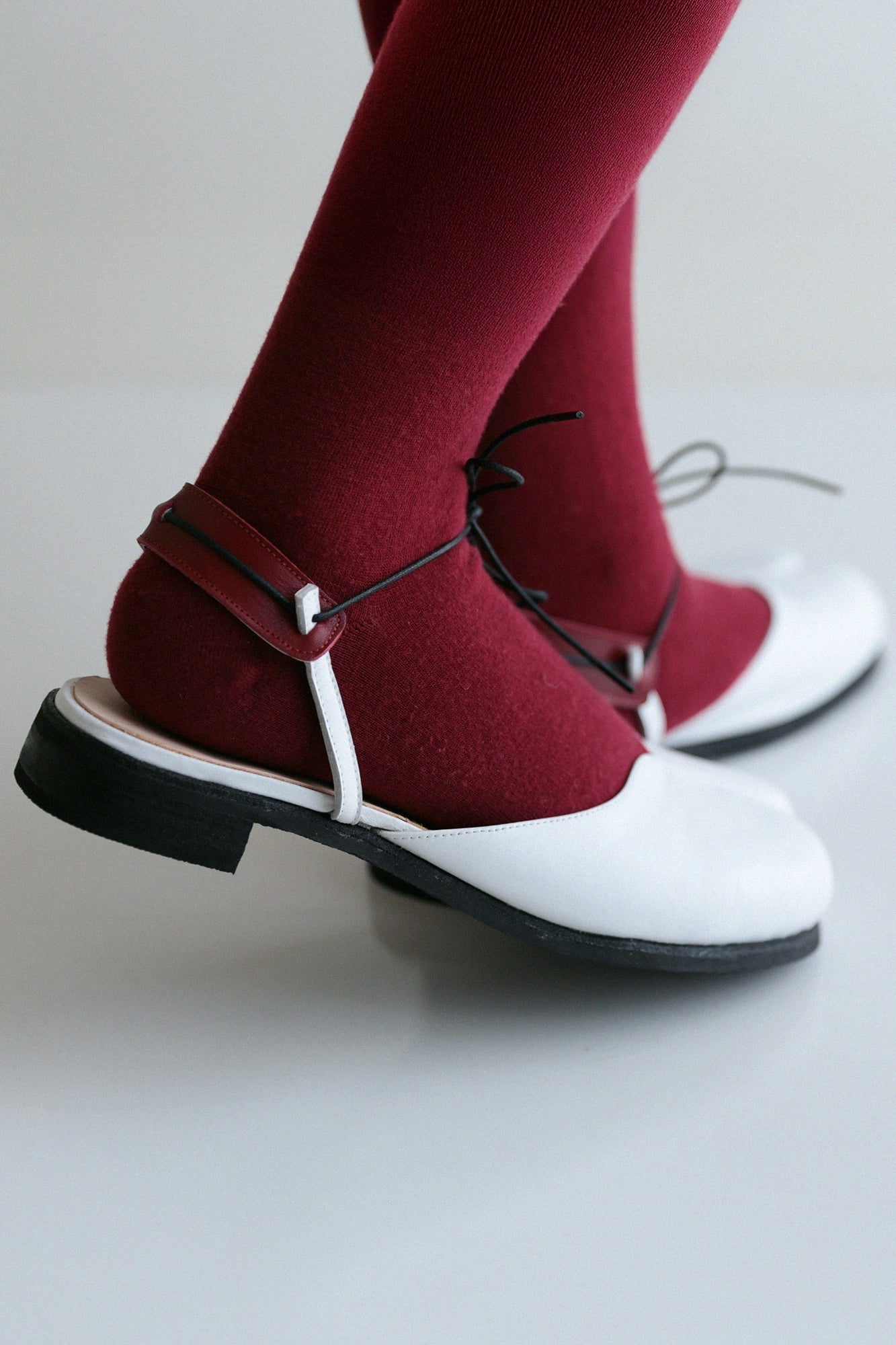 爪掛 SOU・SOU着衣×吉靴房／白色【※約需6個月送達】