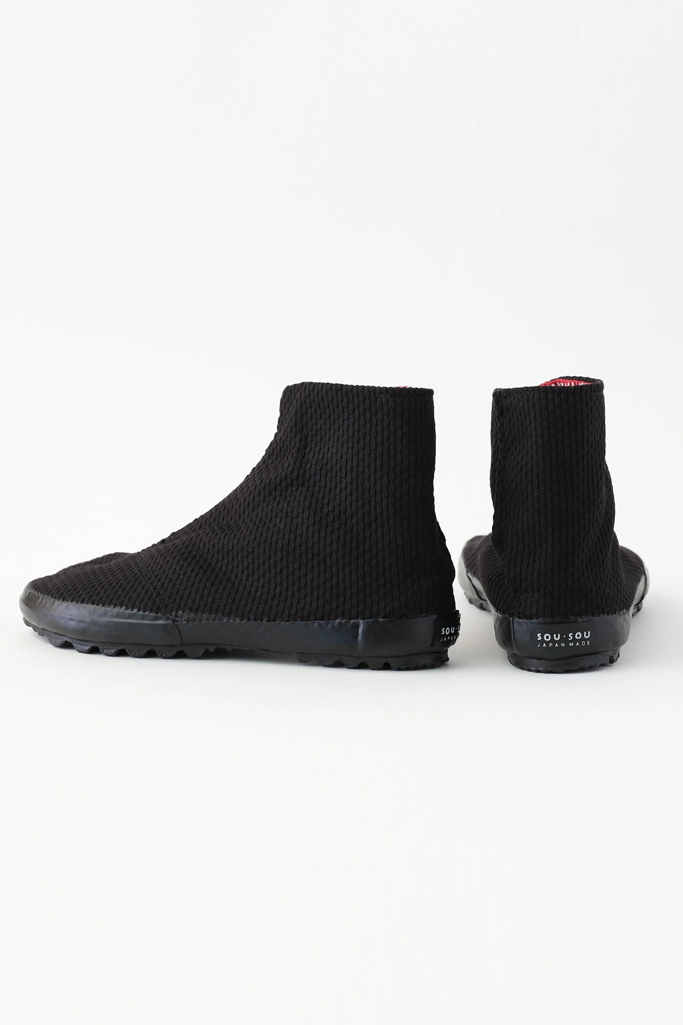 Split Toe Tabi Shoes / Sashiko Black