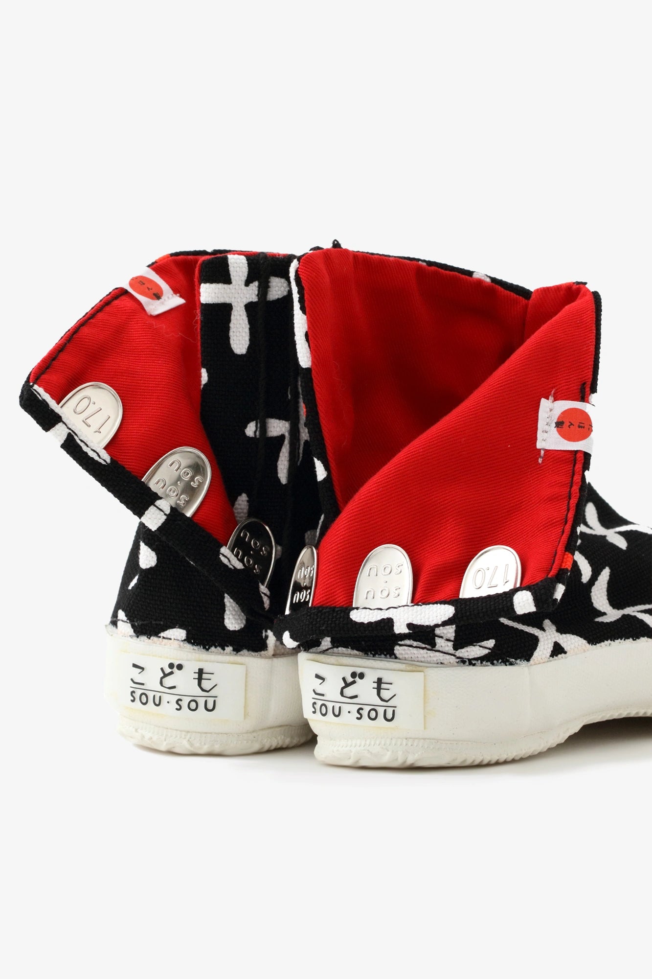 ● Split Toe Tabi Shoes for Kids / Suzushiroso Black 2