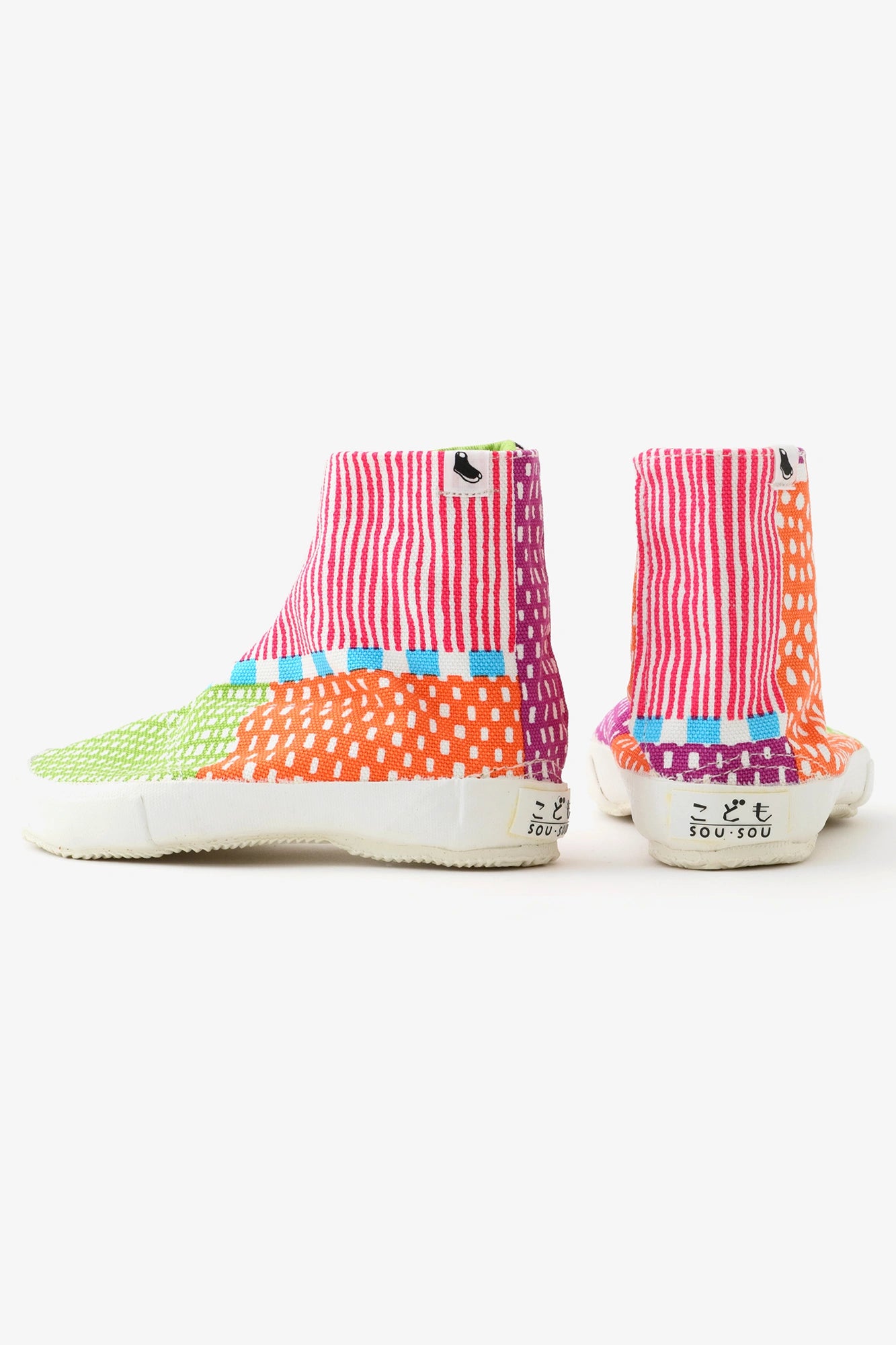 ●Split Toe Tabi Shoes for Kids / Lines and Dots Miyabi 3