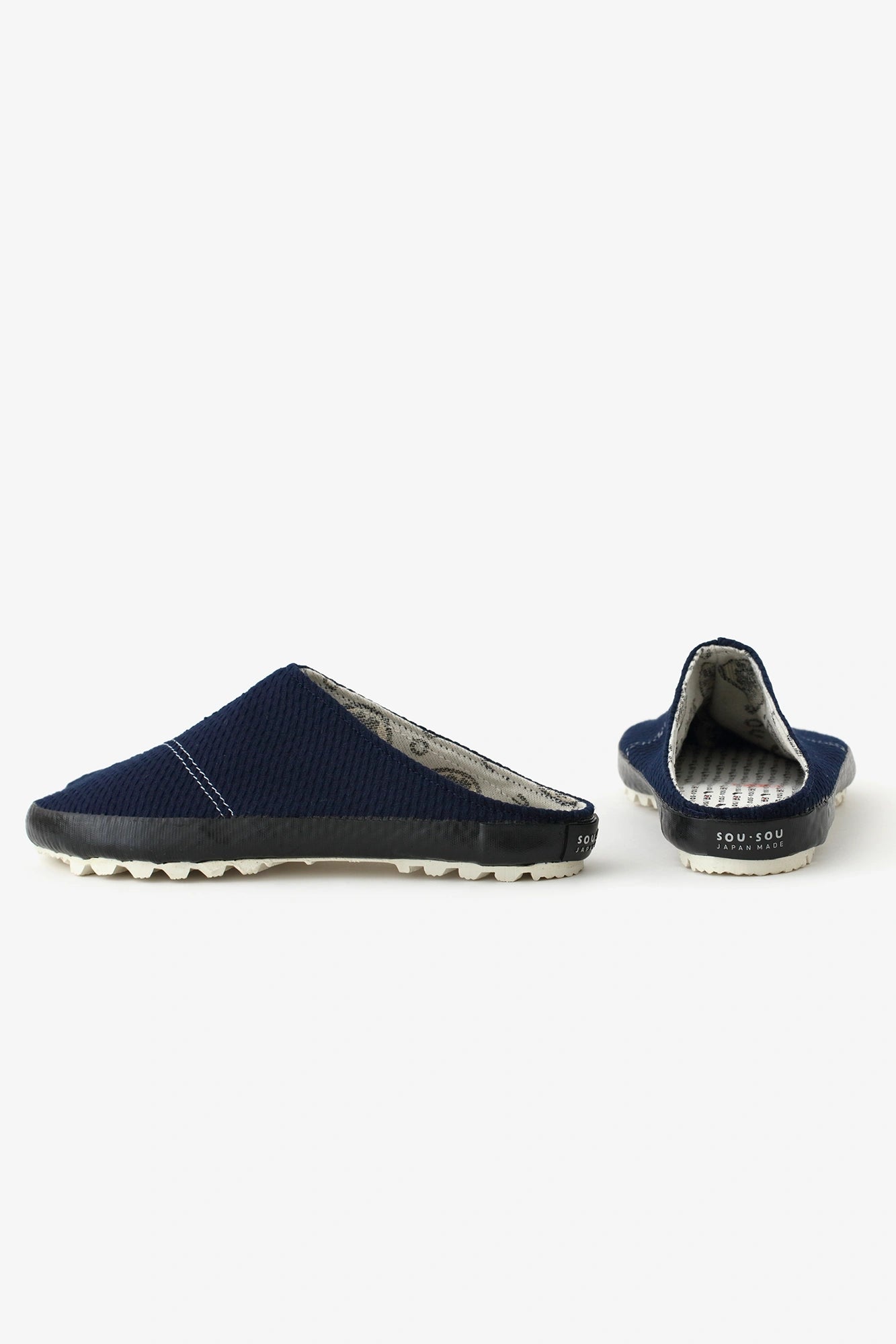 Chaussettes tabi adhésives/Sashiko Indigo